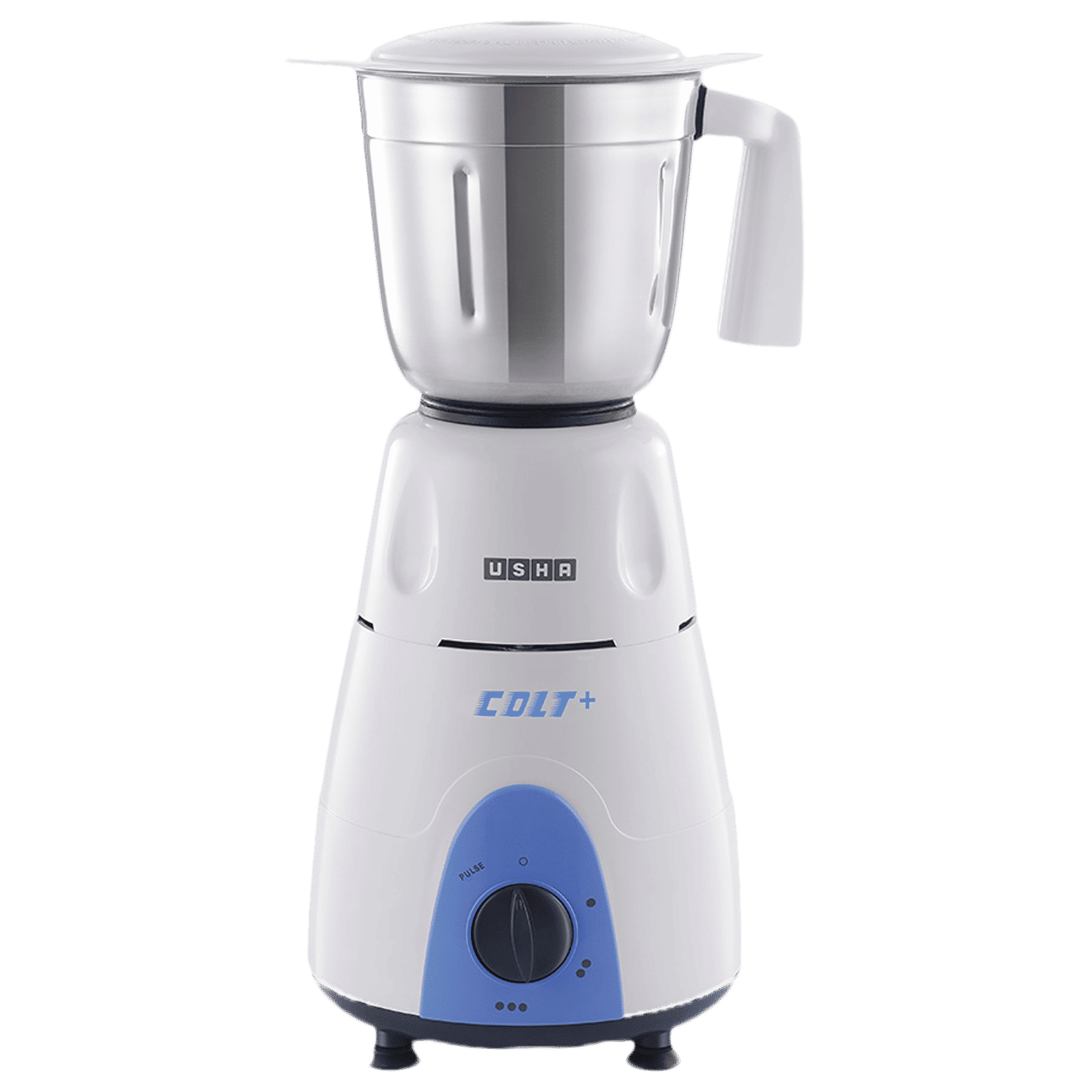 USHA Colt Plus 750 Watt 3 Jars Mixer Grinder (20000 RPM, Overload Protection, Green/White)_6