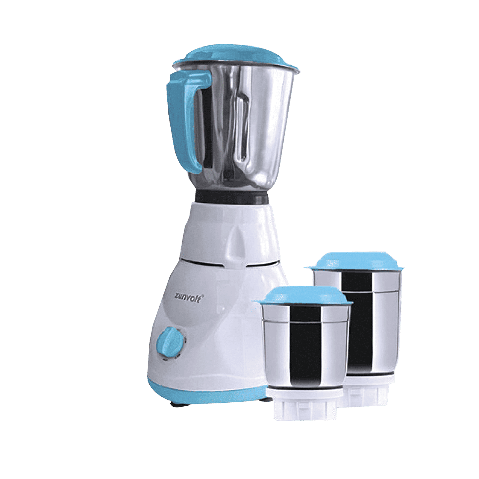 zunvolt 750 Watt 3 Jars Mixer Grinder (22000 RPM, Shock Proof Body, White)_7