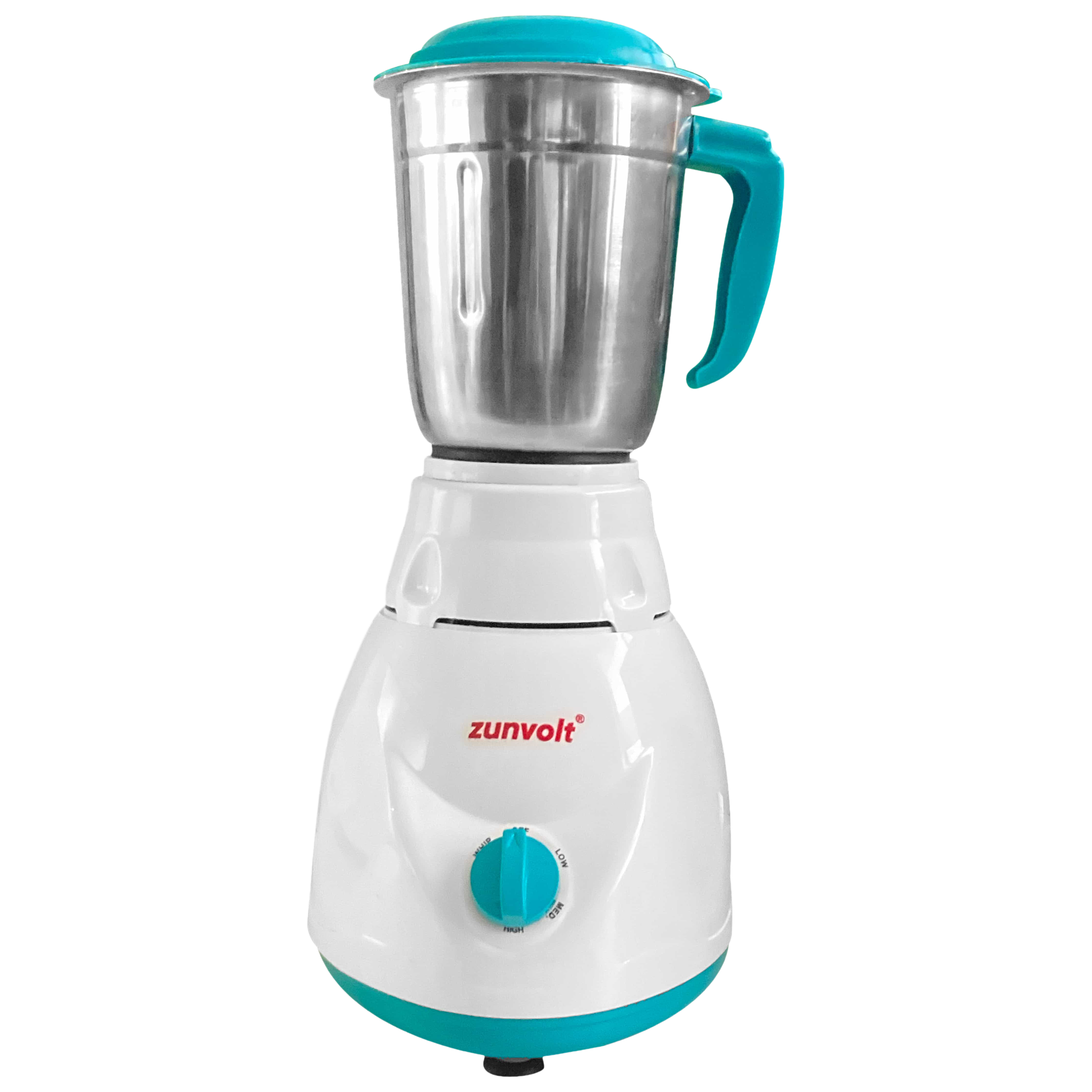 zunvolt 750 Watt 3 Jars Mixer Grinder (22000 RPM, Shock Proof Body, White)_5