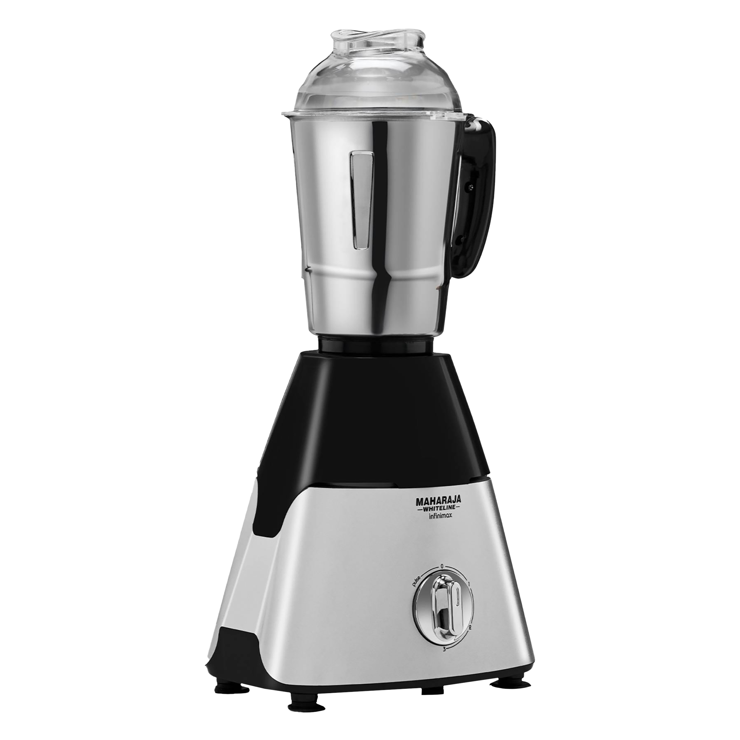 MAHARAJA WHITELINE Infinimax HD 1000 Watt 3 Jars Mixer Grinder (20000 RPM, 5-in-1 Blades, Black/Silver) MAHARAJA WHITELINE Infinimax HD 1000 Watt 3 Jars Mixer Grinder (20000 RPM, 5-in-1 Blades, Black/Silver)_16