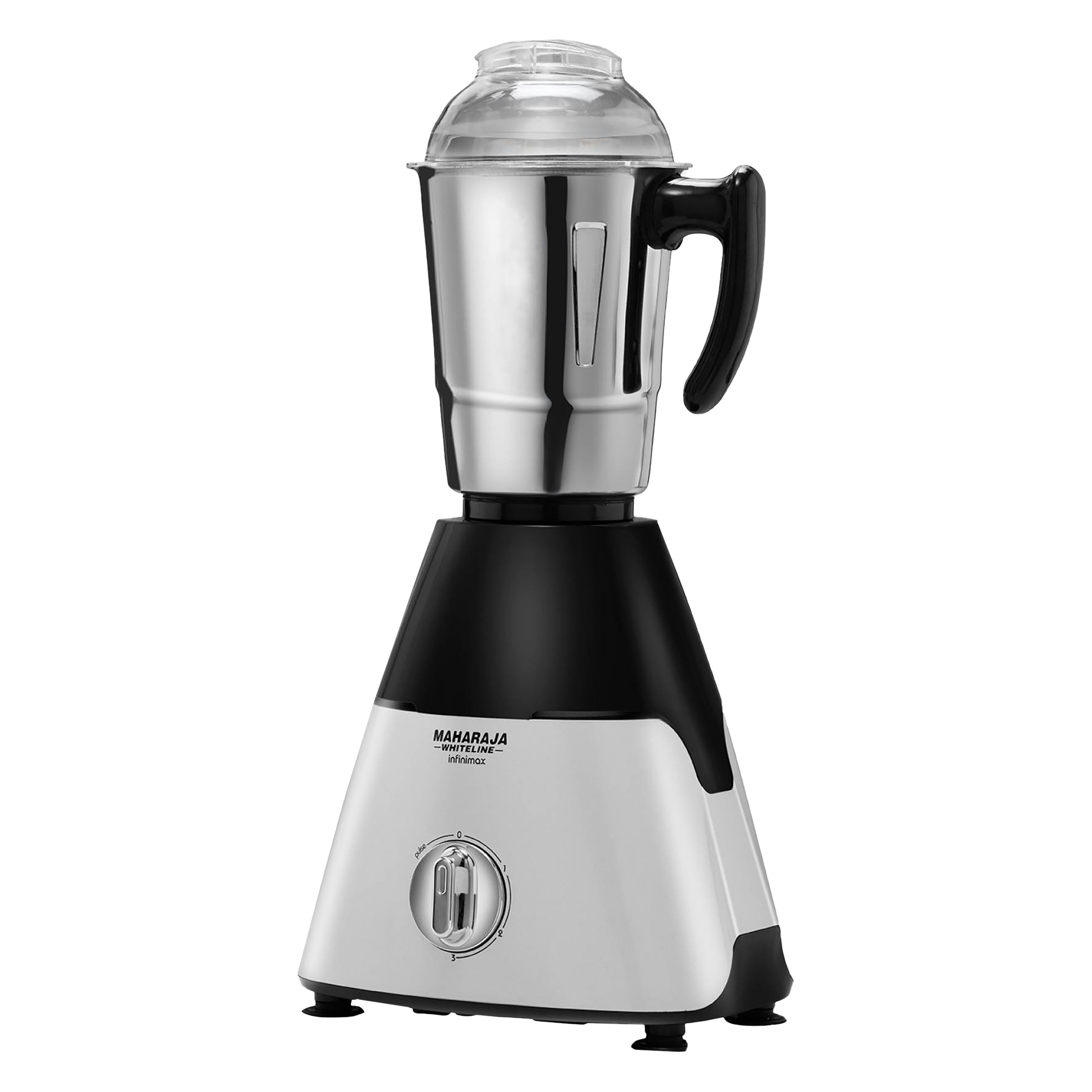 MAHARAJA WHITELINE Infinimax HD 1000 Watt 3 Jars Mixer Grinder (20000 RPM, 5-in-1 Blades, Black/Silver) MAHARAJA WHITELINE Infinimax HD 1000 Watt 3 Jars Mixer Grinder (20000 RPM, 5-in-1 Blades, Black/Silver)_5