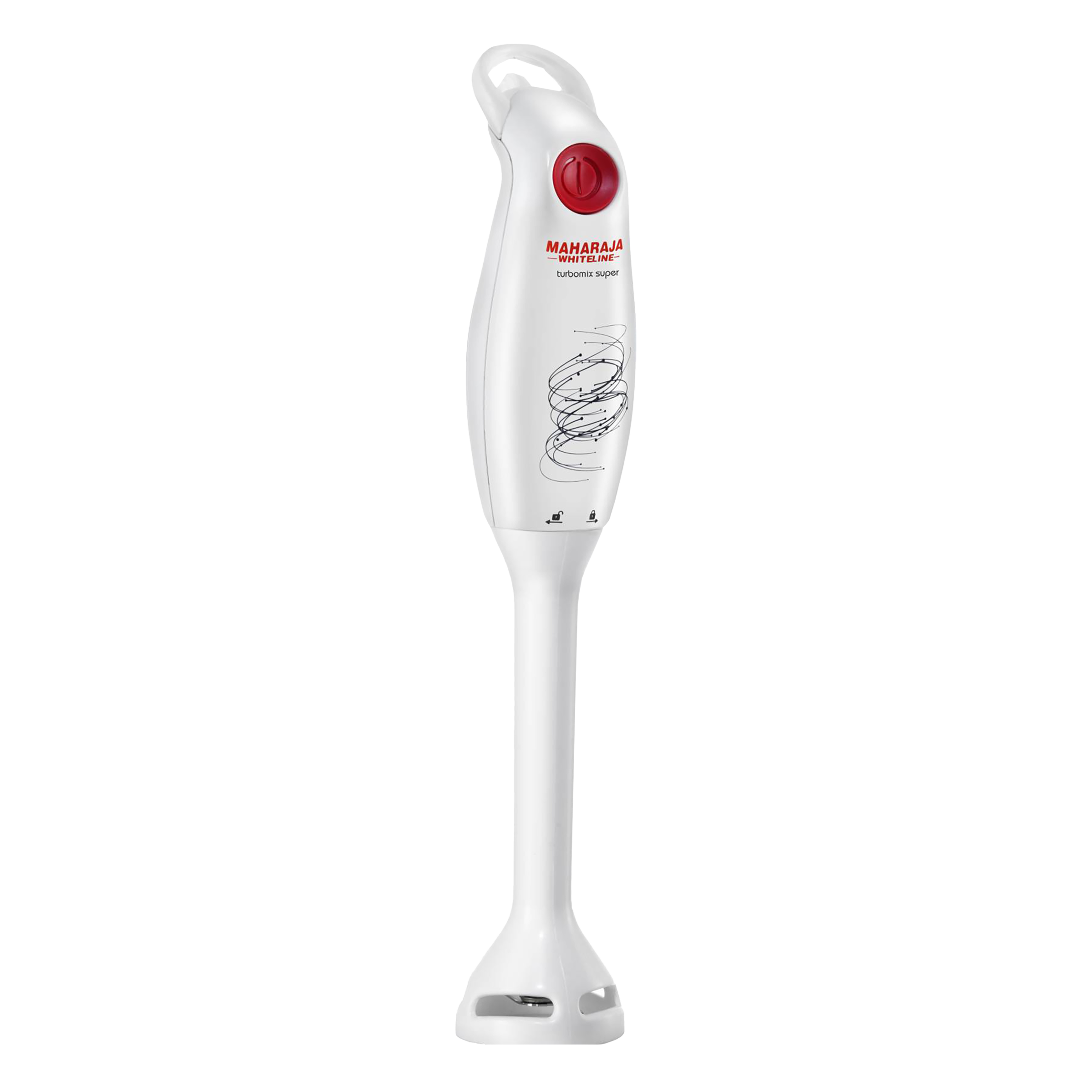 MAHARAJA WHITELINE Turbomix Super HB-130 175 Watt 2 Speed Hand Blender (2-in-1 Silent Operation, White) MAHARAJA WHITELINE Turbomix Super HB-130 175 Watt 2 Speed Hand Blender (2-in-1 Silent Operation, White)_1