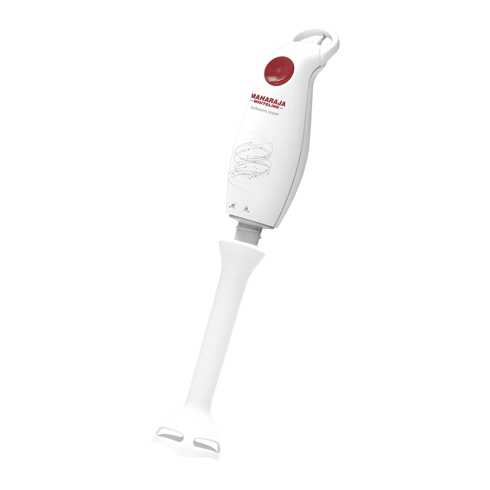 MAHARAJA WHITELINE Turbomix Super HB-130 175 Watt 2 Speed Hand Blender (2-in-1 Silent Operation, White) MAHARAJA WHITELINE Turbomix Super HB-130 175 Watt 2 Speed Hand Blender (2-in-1 Silent Operation, White)_6