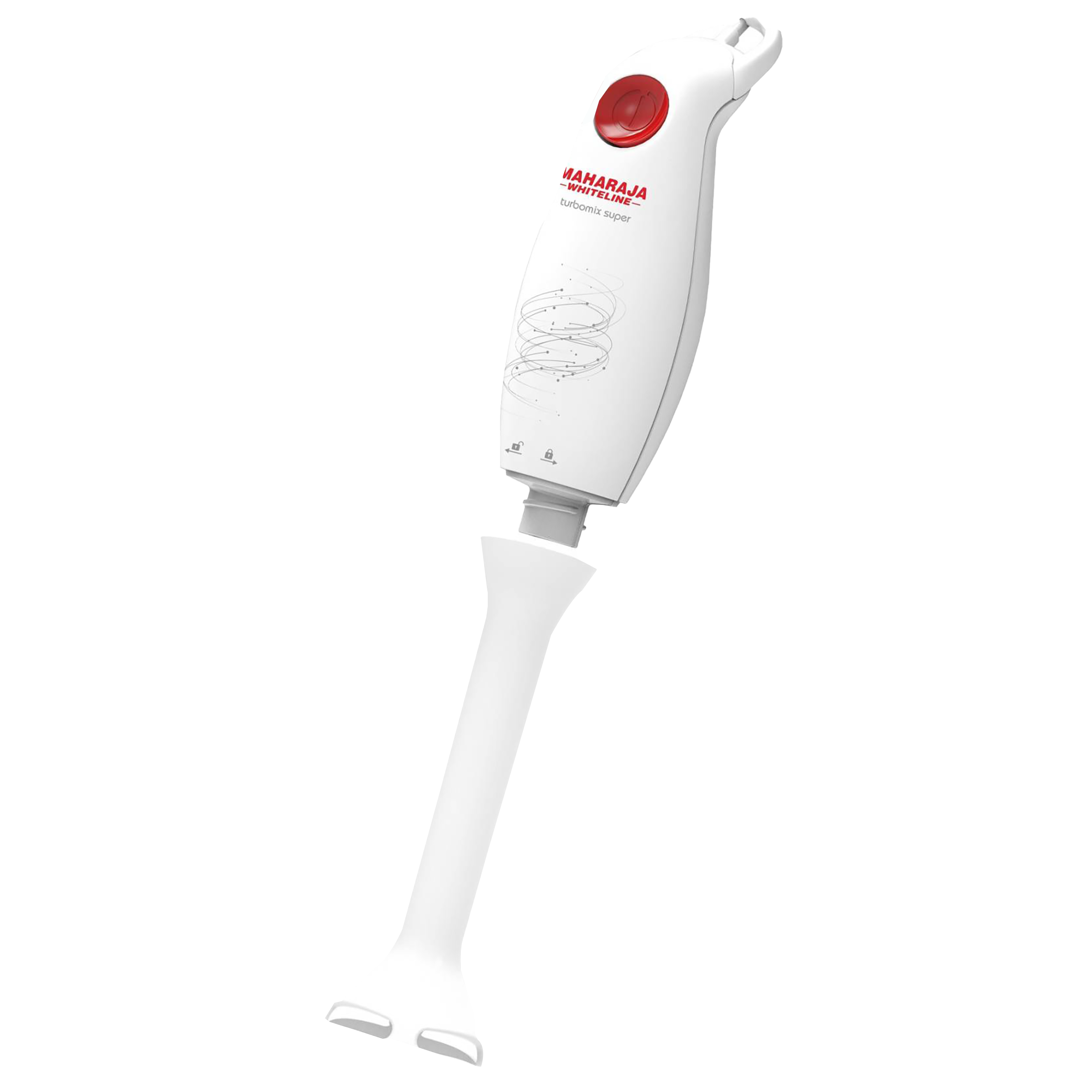 MAHARAJA WHITELINE Turbomix Super HB-130 175 Watt 2 Speed Hand Blender (2-in-1 Silent Operation, White) MAHARAJA WHITELINE Turbomix Super HB-130 175 Watt 2 Speed Hand Blender (2-in-1 Silent Operation, White)_5