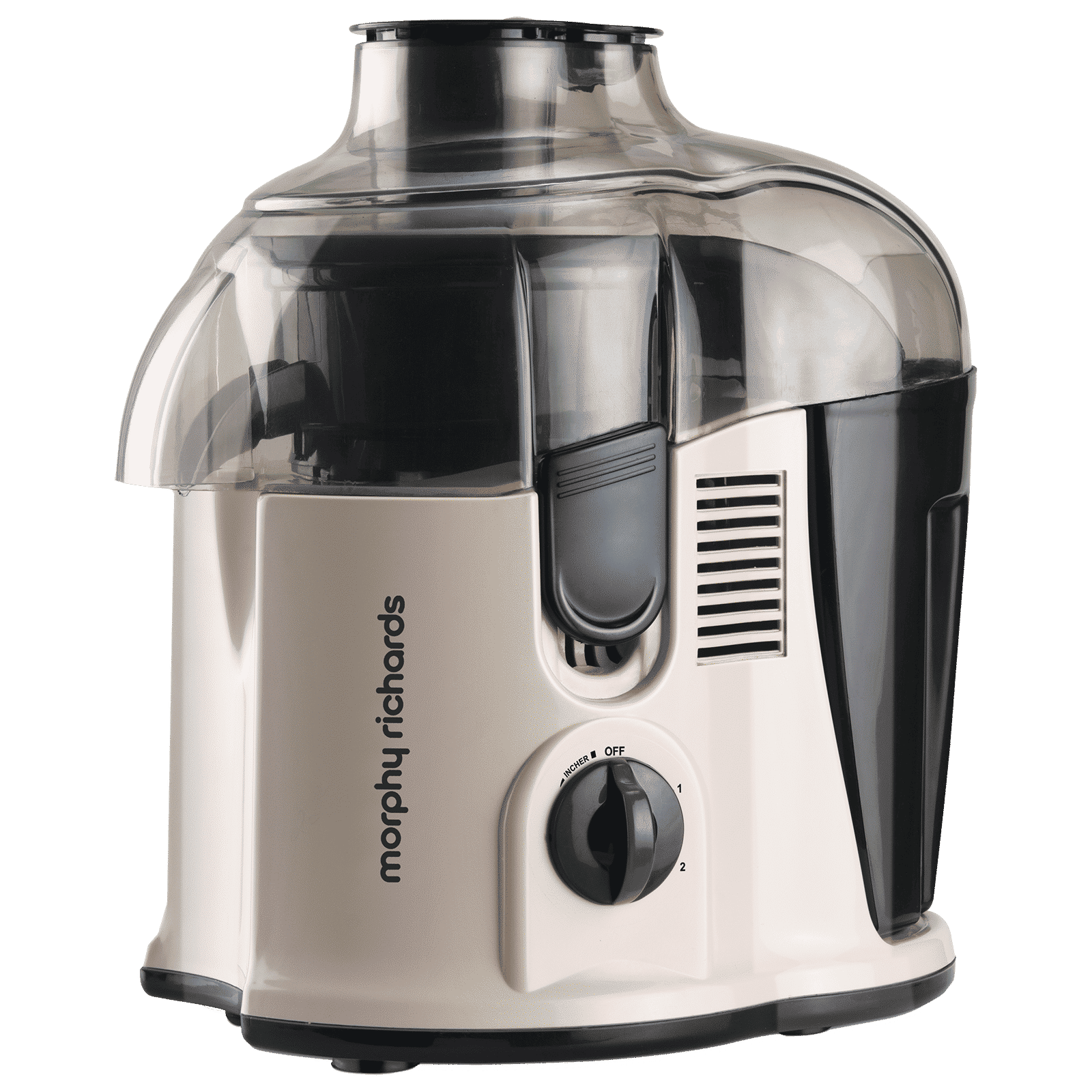 morphy richards Maximo DLX 500 Watt Centrifugal Force Juicer (Powerful Copper Motor, Sand)_4