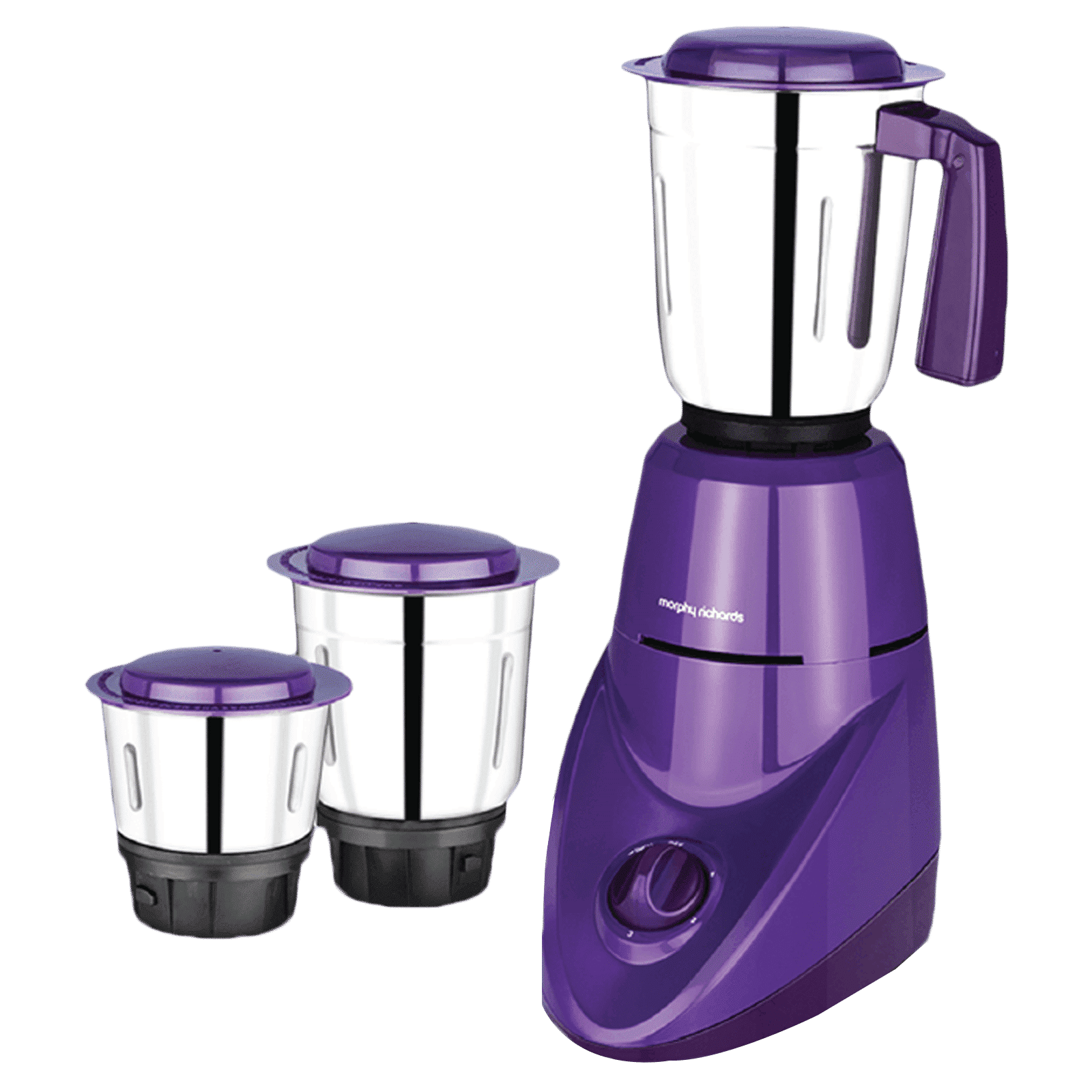Morphy Richards Aero Pro 500 Watt 3 Jars Mixer Grinder (2000 RPM, Overload Protection, Purple)_1