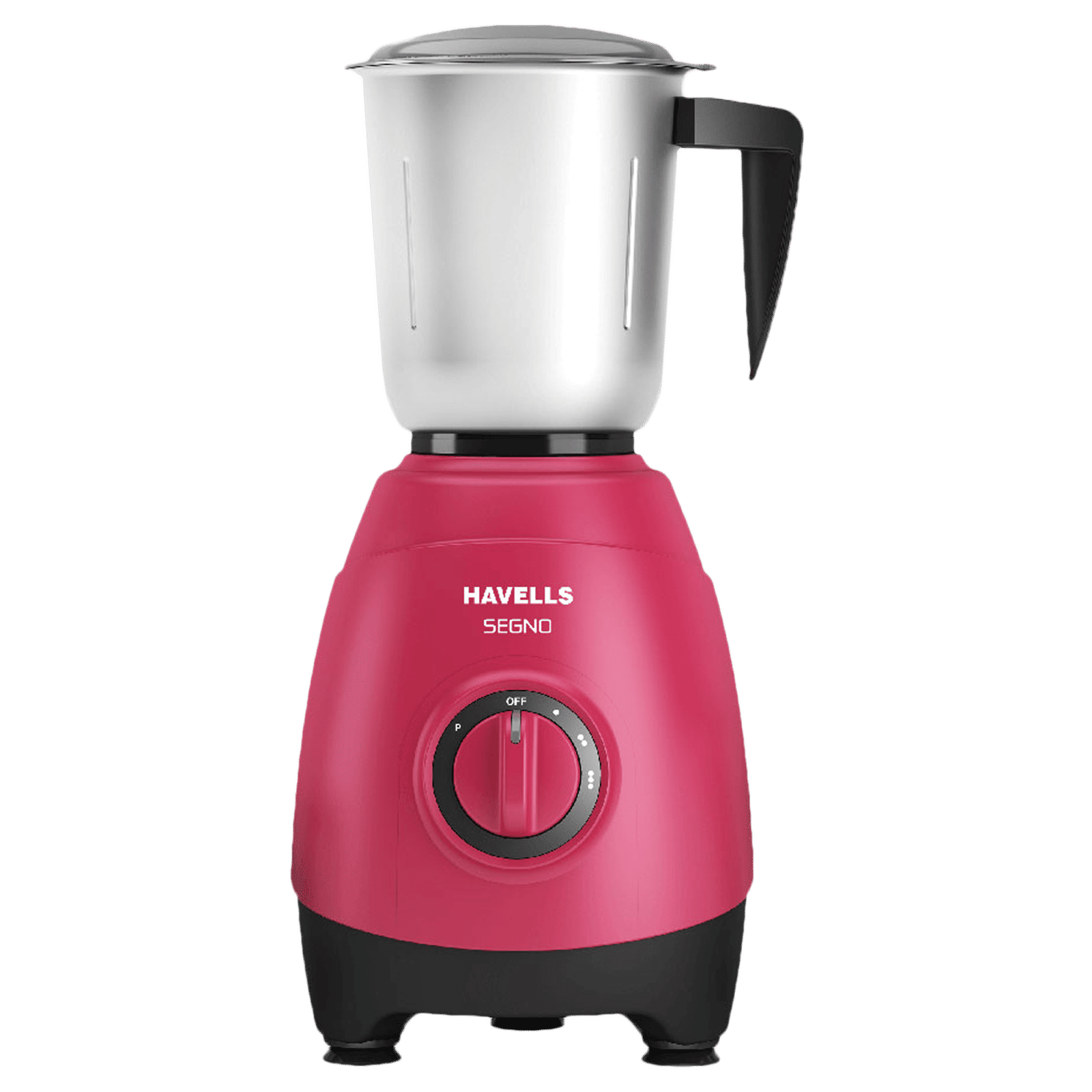 HAVELLS Segno 500 Watt 3 Jars Mixer Grinder (21000 RPM, 3 Speed Control with Pulse Function, Pink) HAVELLS Segno 500 Watt 3 Jars Mixer Grinder (21000 RPM, 3 Speed Control with Pulse Function, Pink)_5