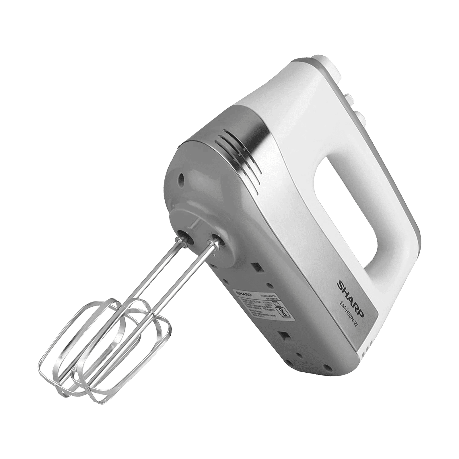 SHARP 450 Watt 6 Speed Hand Blender with 4 Attachments (High Power DC Motor, White)_9