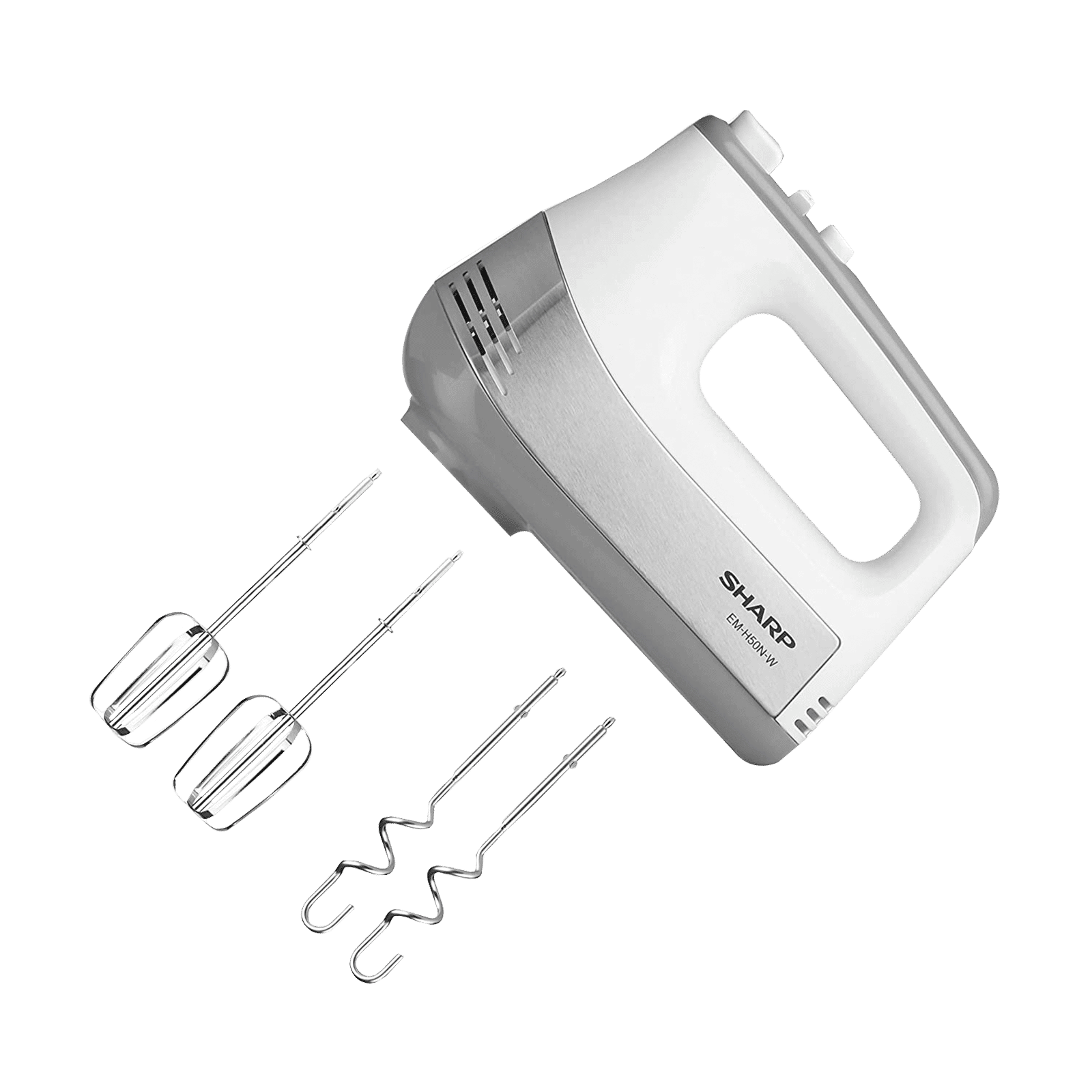 SHARP 450 Watt 6 Speed Hand Blender with 4 Attachments (High Power DC Motor, White)_11