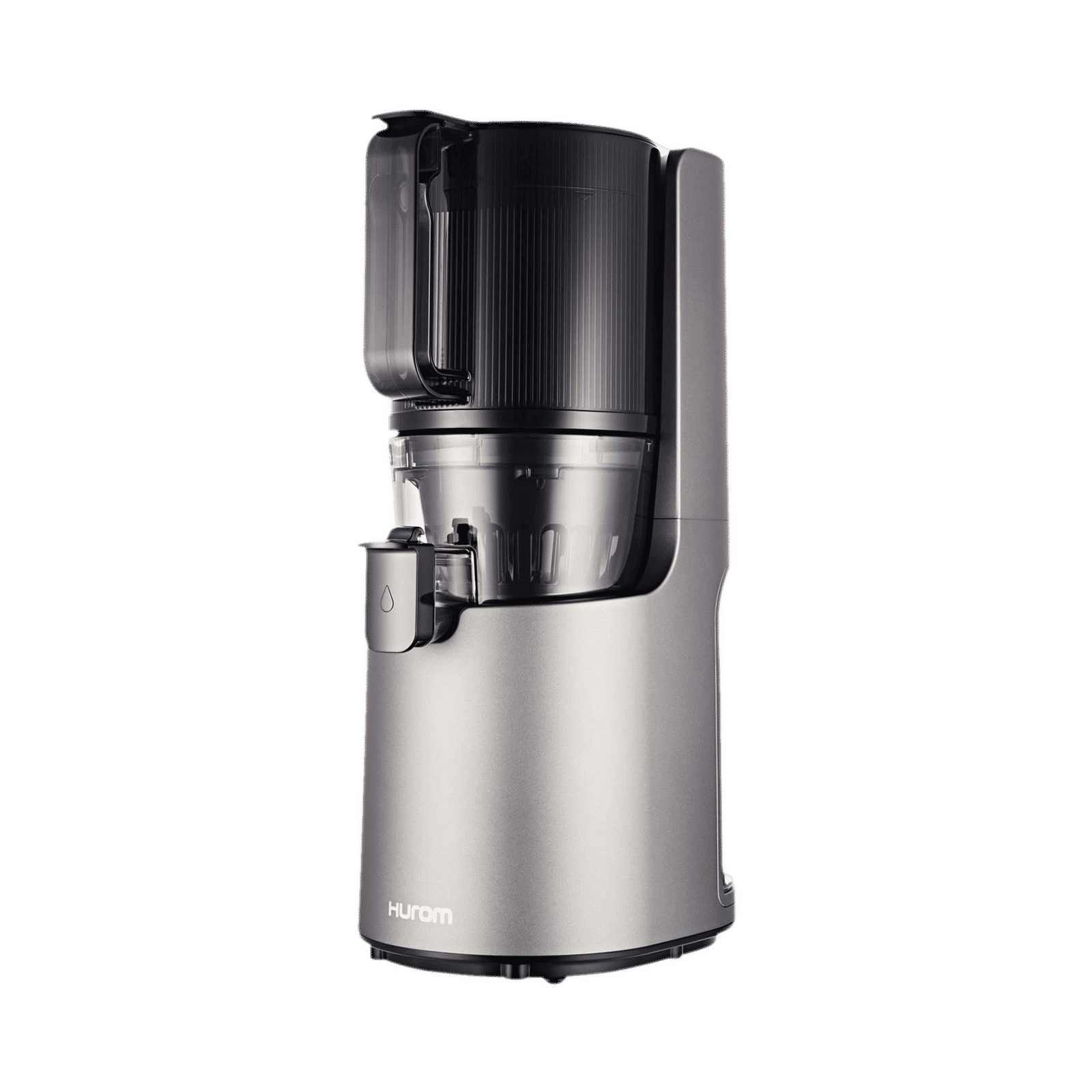 Hurom Premium Series 200 Watt Cold Press Juicer (50 RPM, Self-Feeding Hopper, Titanium Grey)_1