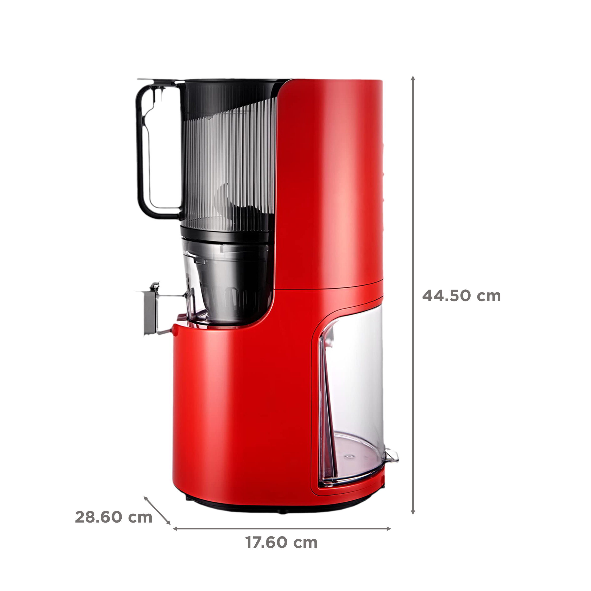 Hurom Premium Series 200 Watt Cold Press Juicer (50 RPM, Self-Feeding Hopper, Vivid Red) Hurom Premium Series 200 Watt Cold Press Juicer (50 RPM, Self-Feeding Hopper, Vivid Red)_3