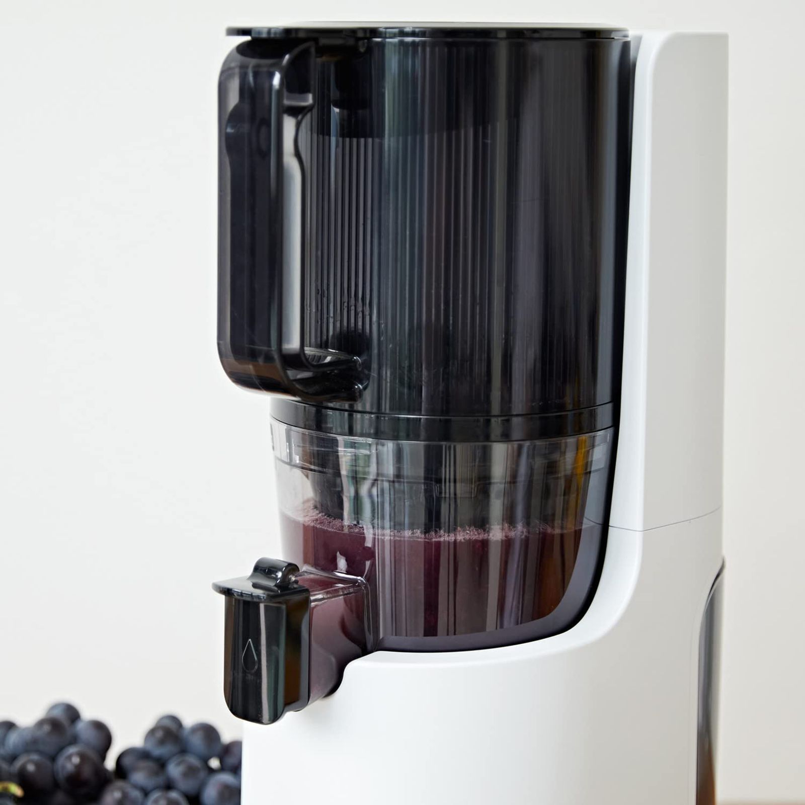 Hurom Premium Series 200 Watt Cold Press Juicer (50 RPM, Self-Feeding Hopper, Matte White) Hurom Premium Series 200 Watt Cold Press Juicer (50 RPM, Self-Feeding Hopper, Matte White)_5