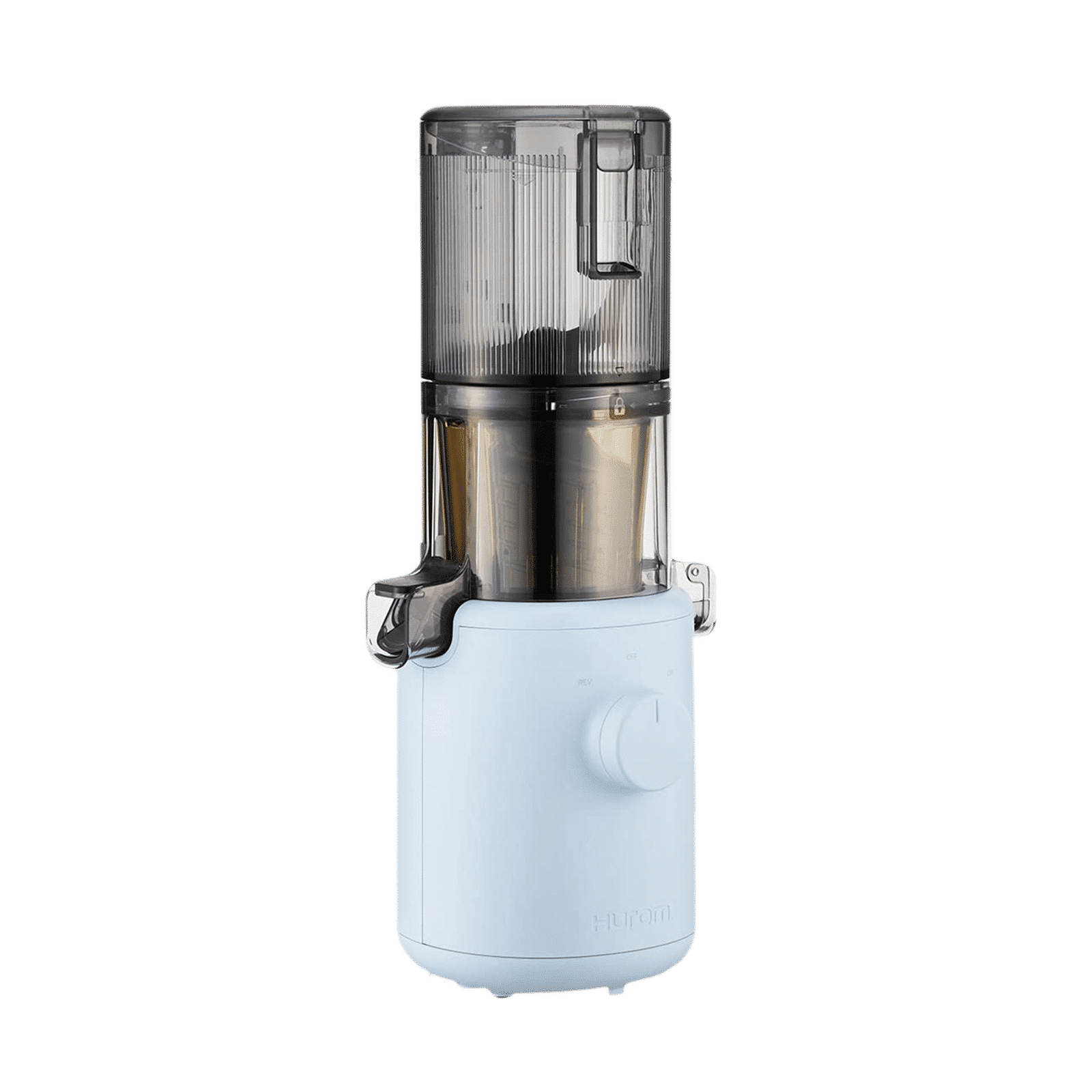 Hurom Easy Series 100 Watt Cold Press Juicer (43 RPM, Convenient with Minimal Touches, Sky Blue) Hurom Easy Series 100 Watt Cold Press Juicer (43 RPM, Convenient with Minimal Touches, Sky Blue)_1