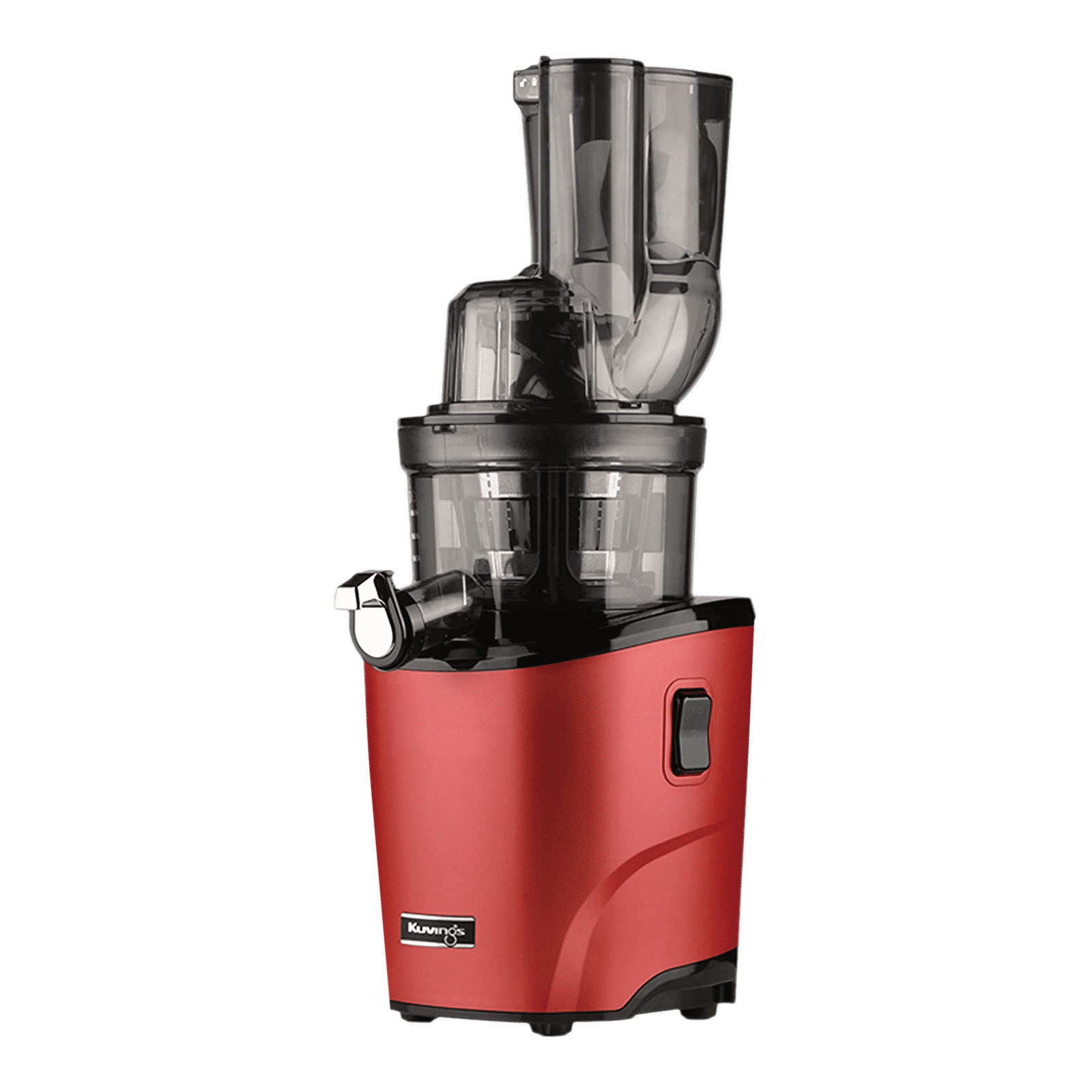 Kuvings REVO 200 Watt Cold Press Slow Juicer (50 RPM, Automatic Cutting Function, Red)_1