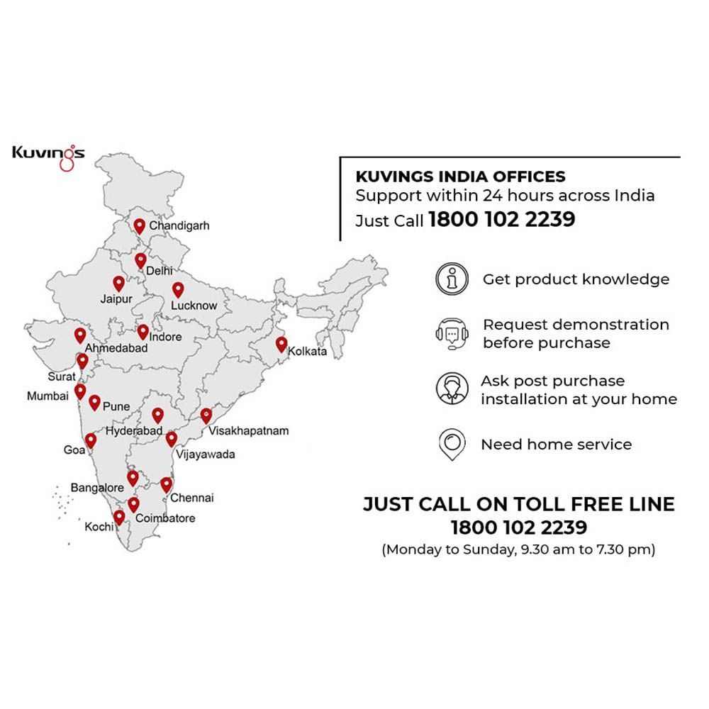 Kuvings REVO 200 Watt Cold Press Slow Juicer (50 RPM, Automatic Cutting Function, Red)_8