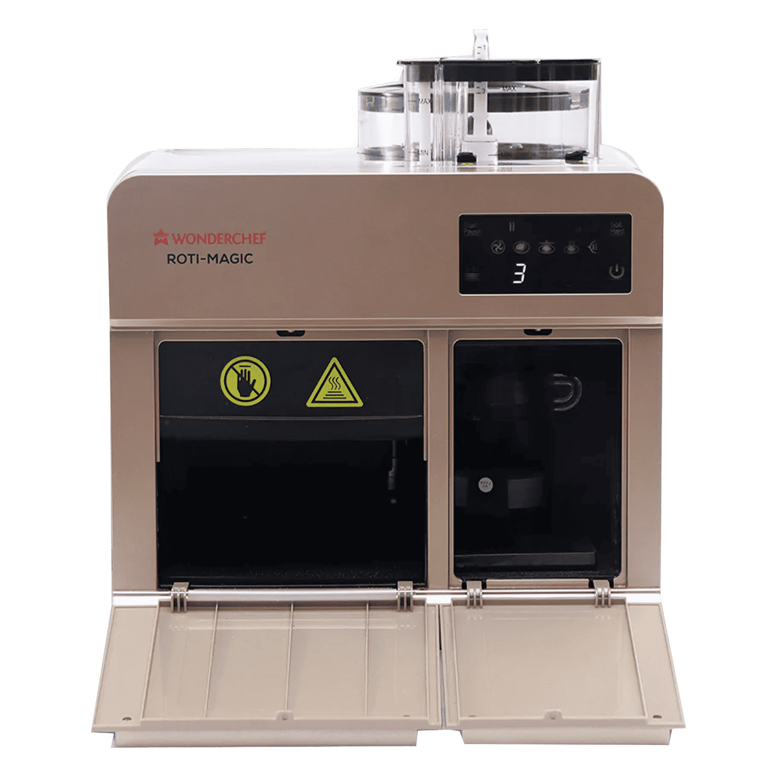 WONDERCHEF Roti-Magic 1900 Watts Roti Maker (15 Rotis within 13 Minutes, 63154563, Rose Pink)_1