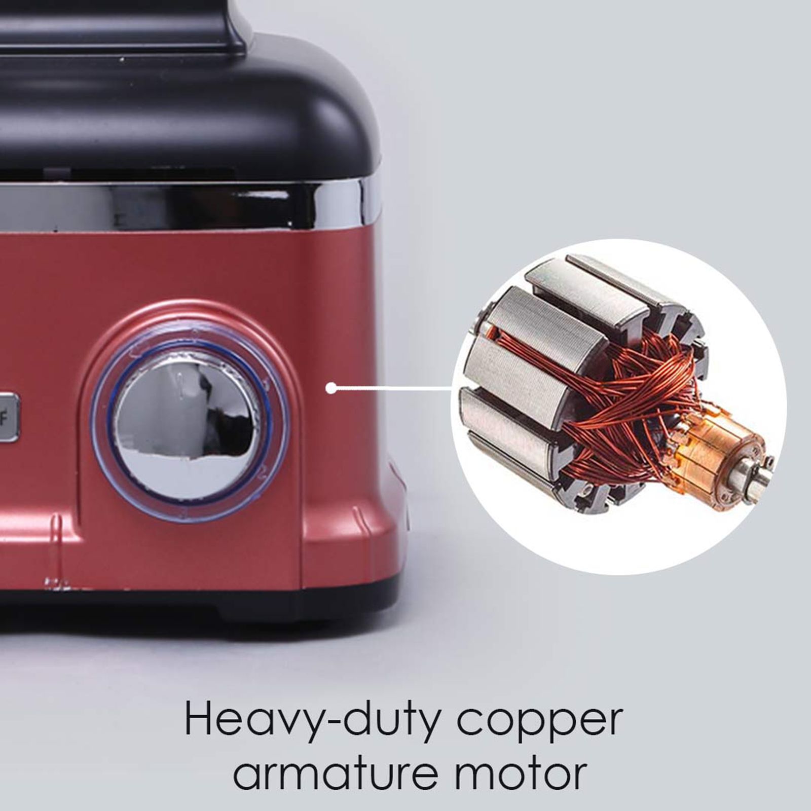 WONDERCHEF Sumo 1000 Watt 4 Jars Mixer Grinder (Advanced Air Ventilation System, Rust/Black)_12