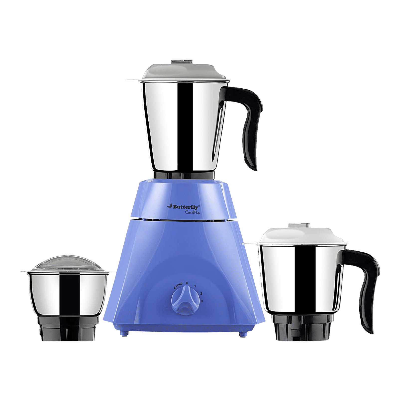 Butterfly Grand Plus 750 Watt 3 Jars Mixer Grinder (20000 RPM, Shock Proof Body, White)_1