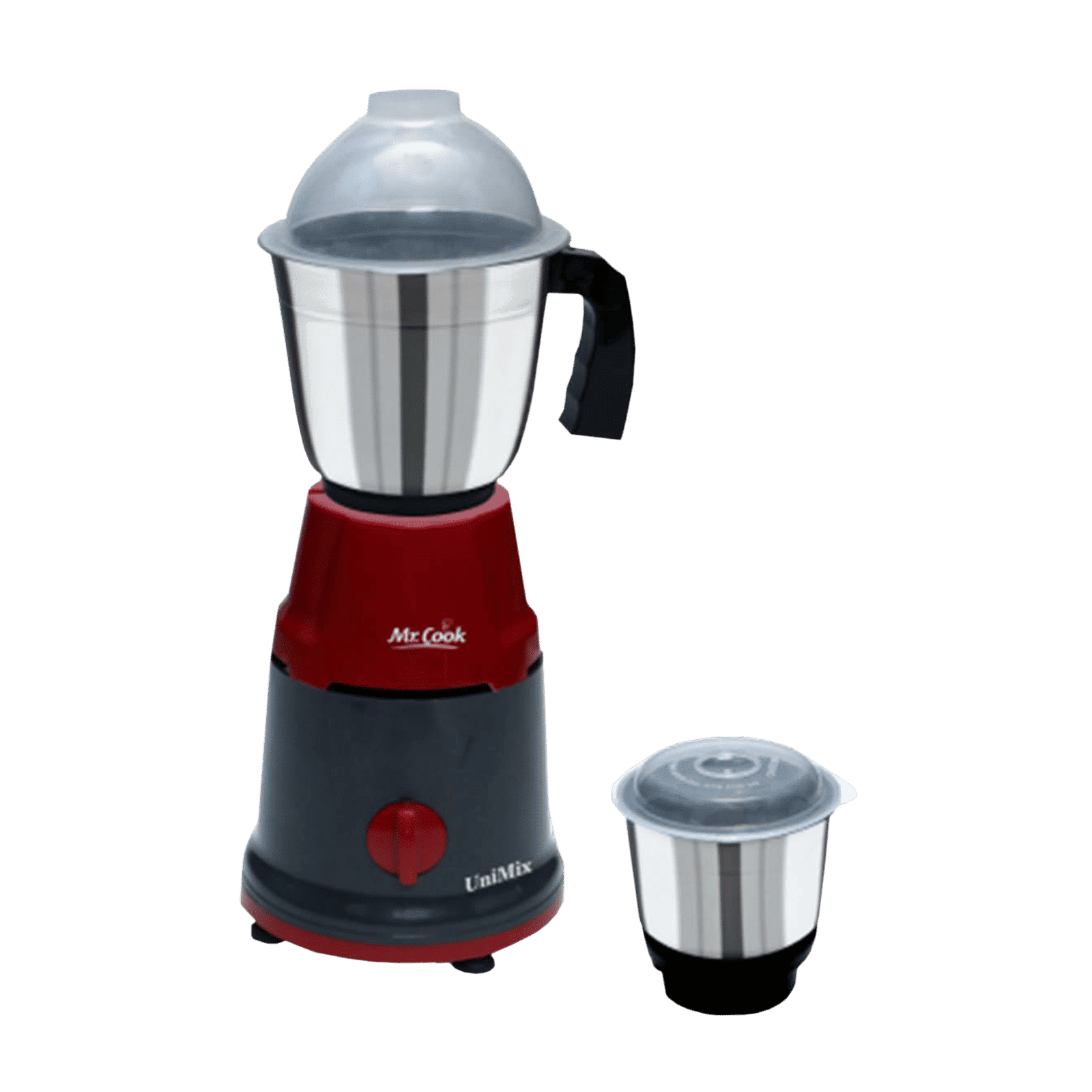 MR COOK UniMix 500 Watt 2 Jars Mixer Grinder (Shock Proof Body, Maroon & Black) MR COOK UniMix 500 Watt 2 Jars Mixer Grinder (Shock Proof Body, Maroon & Black)_1
