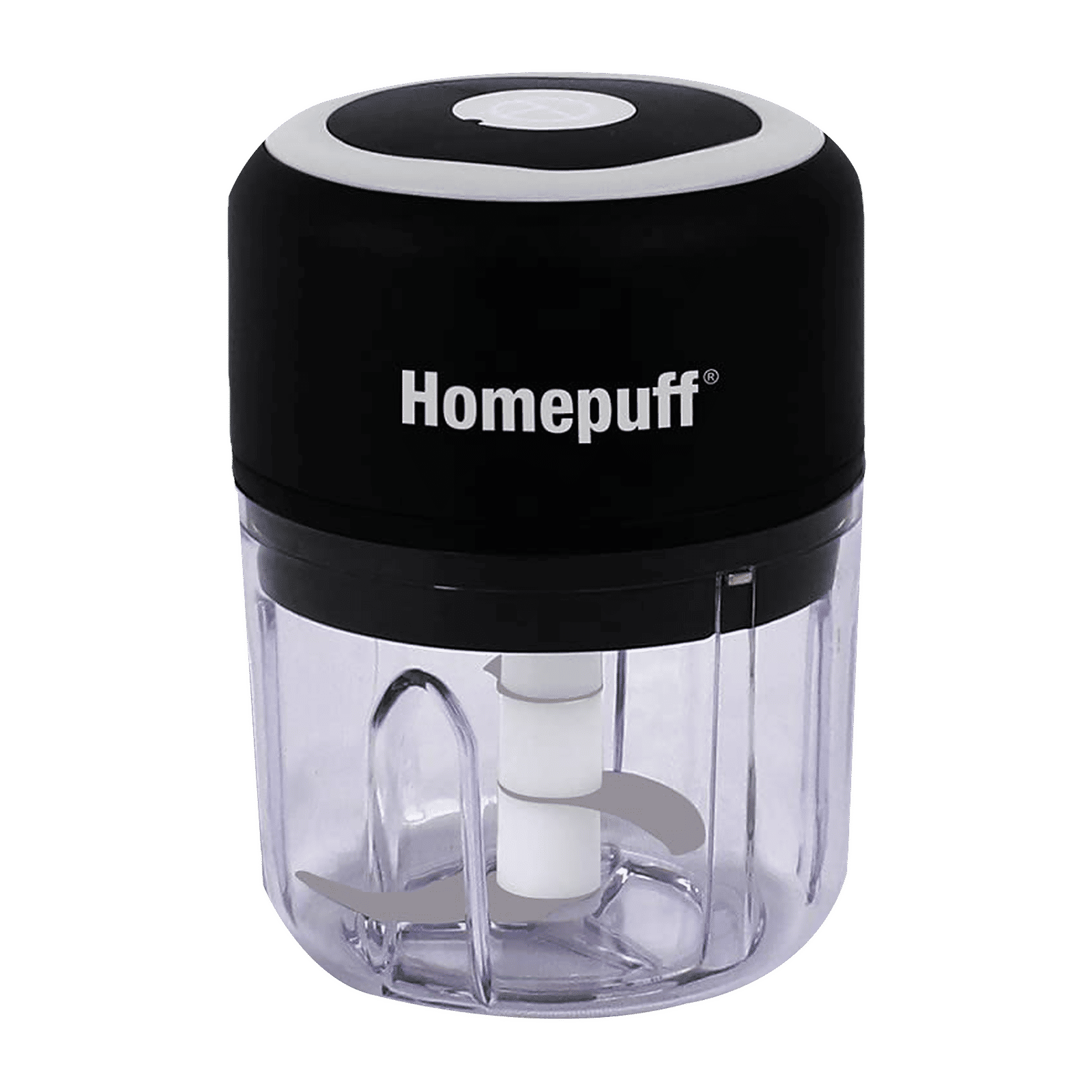 HomePuff H311 30 Watt Electric Vegetable Chopper with 3 Blades (Black)_1