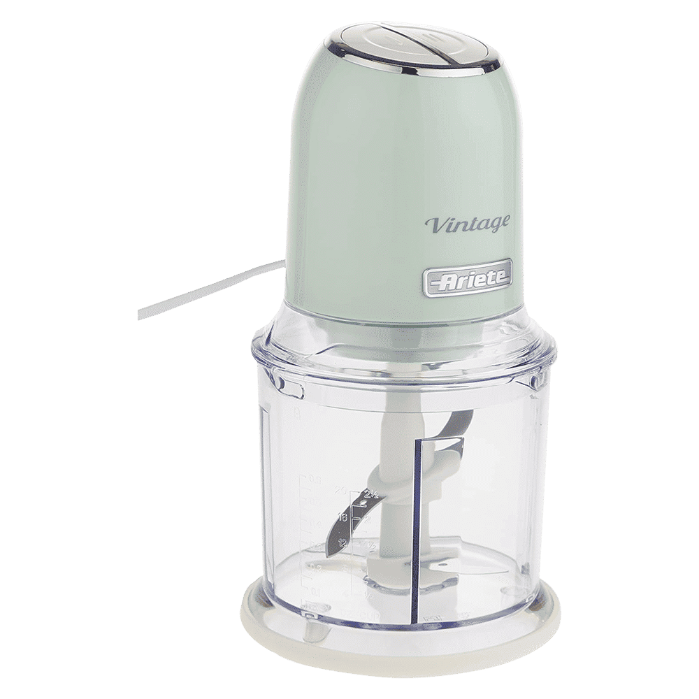 Ariete Vintage 400 Watt Vegetable and Fruit Chopper with 4 Blades (Green)_7