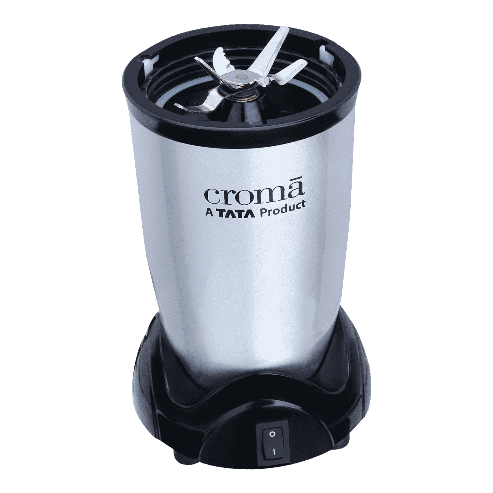 Croma Personal 450 Watt 2 Jars Mixer Grinder Blender (19000 RPM, Bullet Motor, Silver and Black)_13