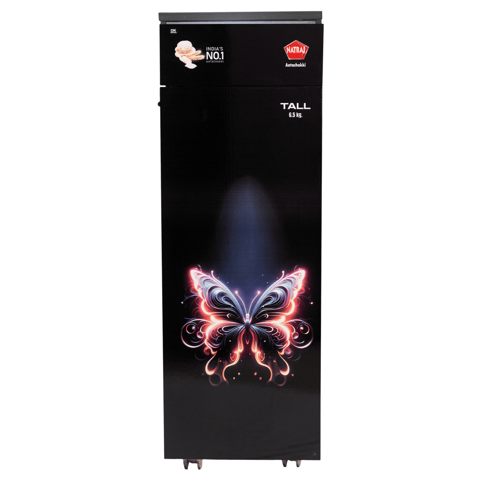 Natraj TALL 746 Watts 6.5 Kg Flour Mill Machine (AC108, Black)_1