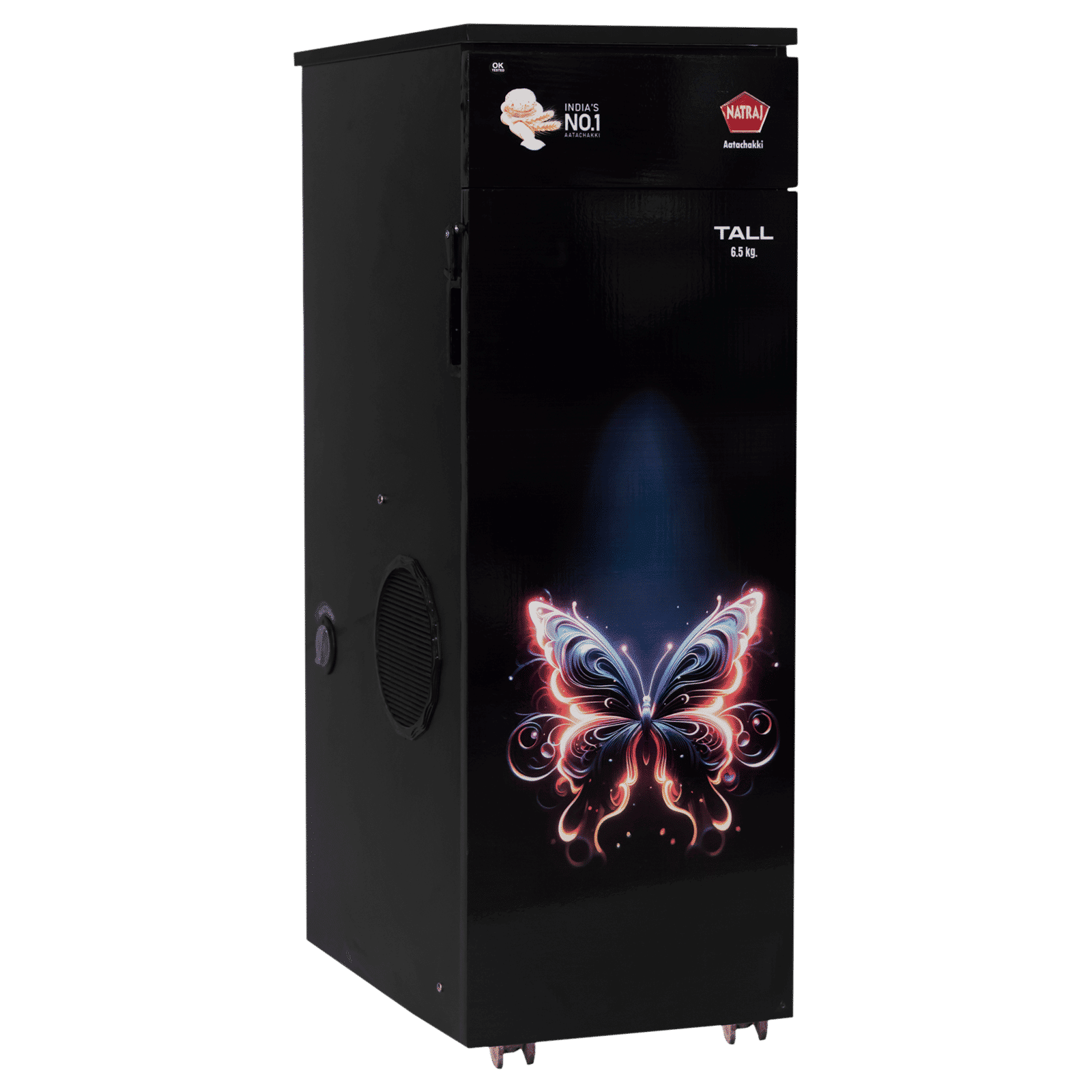 Natraj TALL 746 Watts 6.5 Kg Flour Mill Machine (AC108, Black)_7