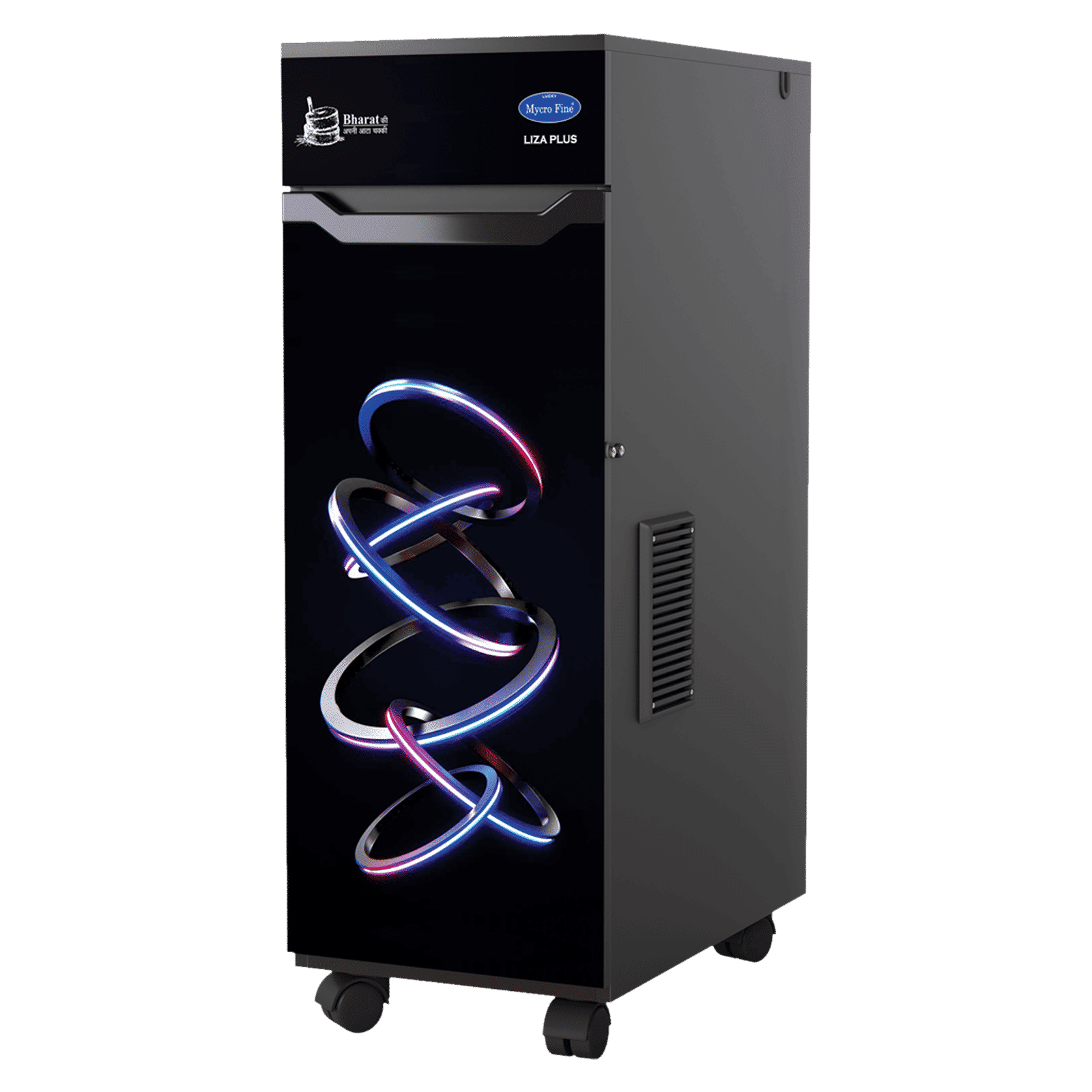 Mycro Fine Lizaplus 750 Watts 6.5 Kg Flourmill Machine (Sensor Based, Rings)_6