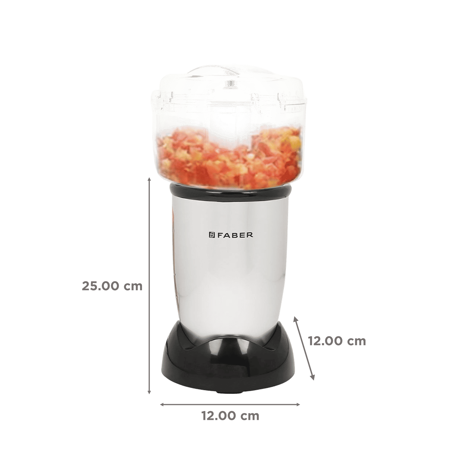 FABER Sportz 400 Watt 3 Jars Mixer Grinder Blender (20000 RPM, Precise Overheat Protector, Silver)_2