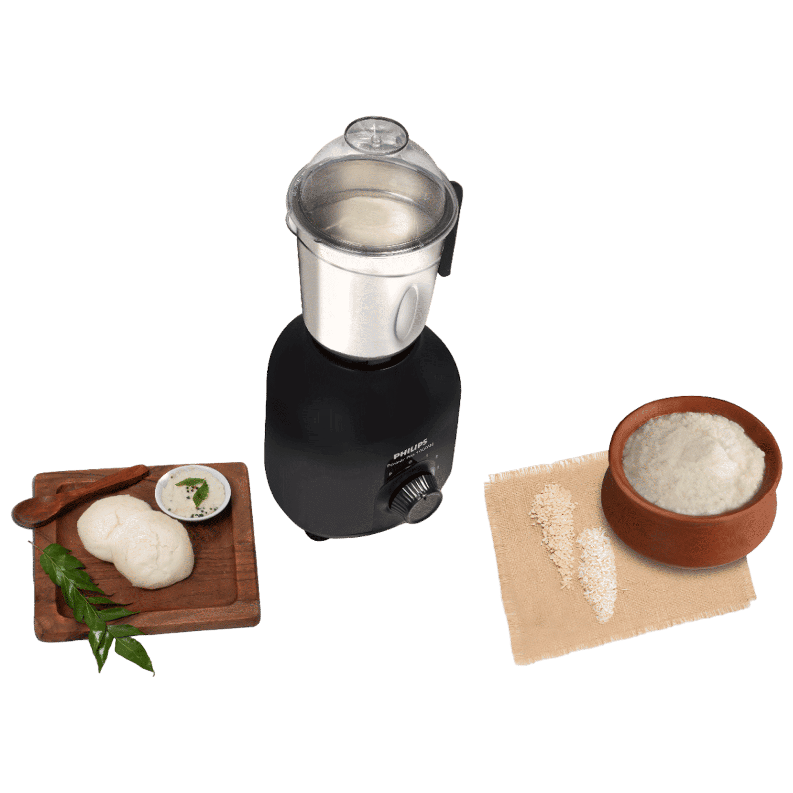 PHILIPS 1000 Watt 3 Jars Mixer Grinder (QuickCool Ventilation Technology, Black)_6