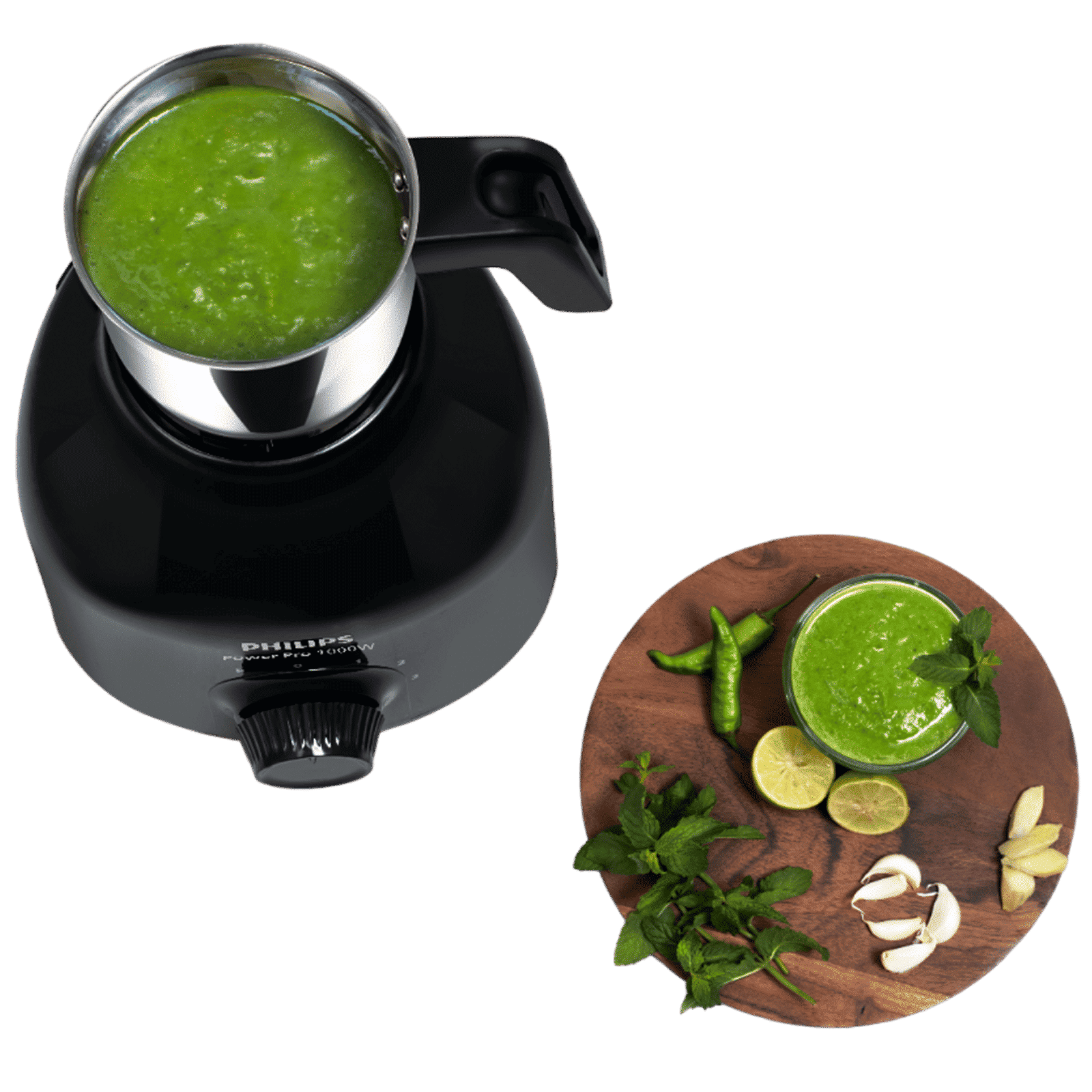 PHILIPS 1000 Watt 3 Jars Mixer Grinder (QuickCool Ventilation Technology, Black)_7