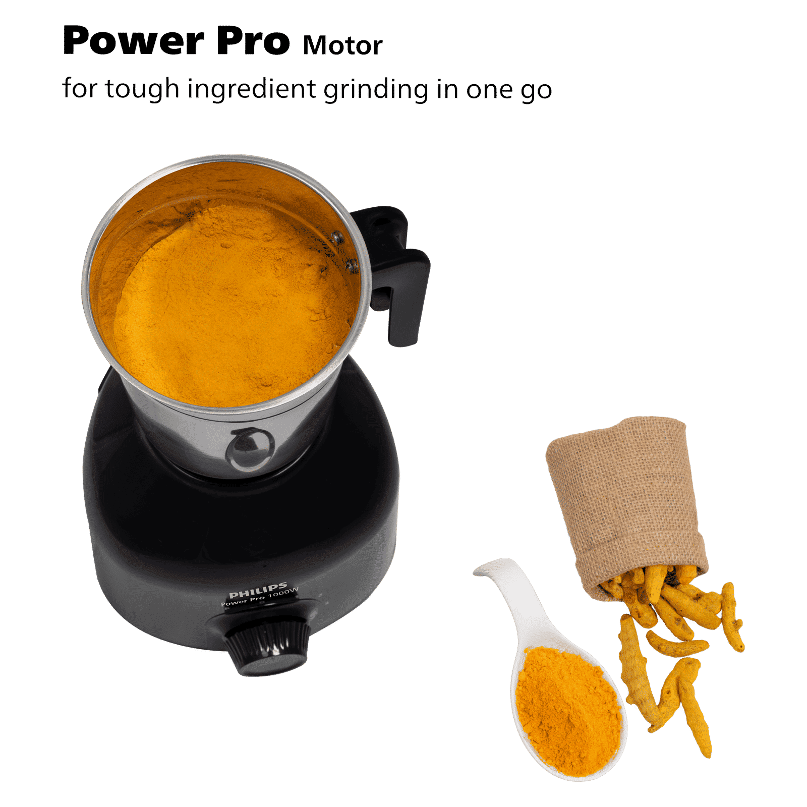 PHILIPS 1000 Watt 3 Jars Mixer Grinder (QuickCool Ventilation Technology, Black)_8