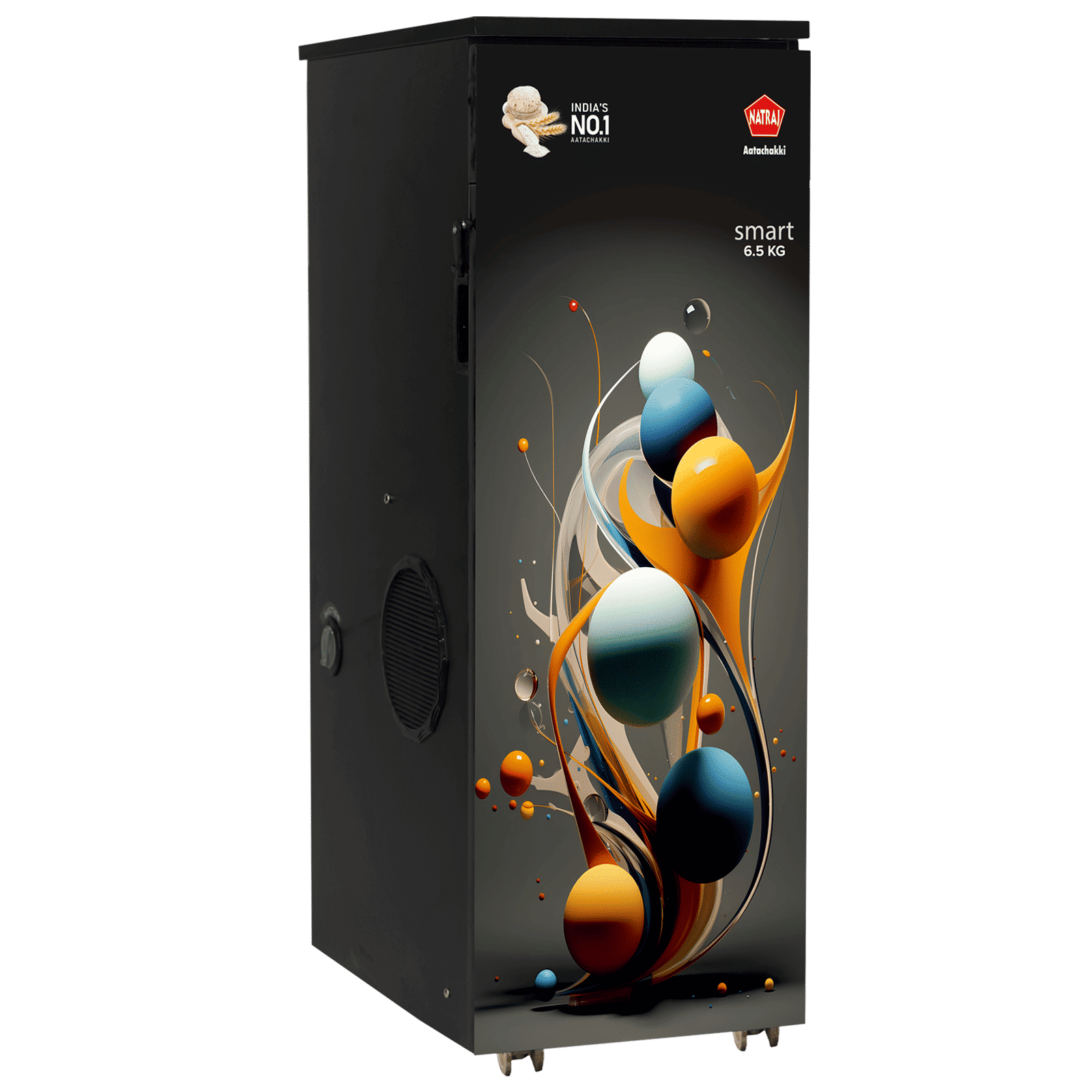 NATRAJ Smart 746 Watts Flour Mill Machine (AC109, Black) NATRAJ Smart 746 Watts Flour Mill Machine (AC109, Black)_3