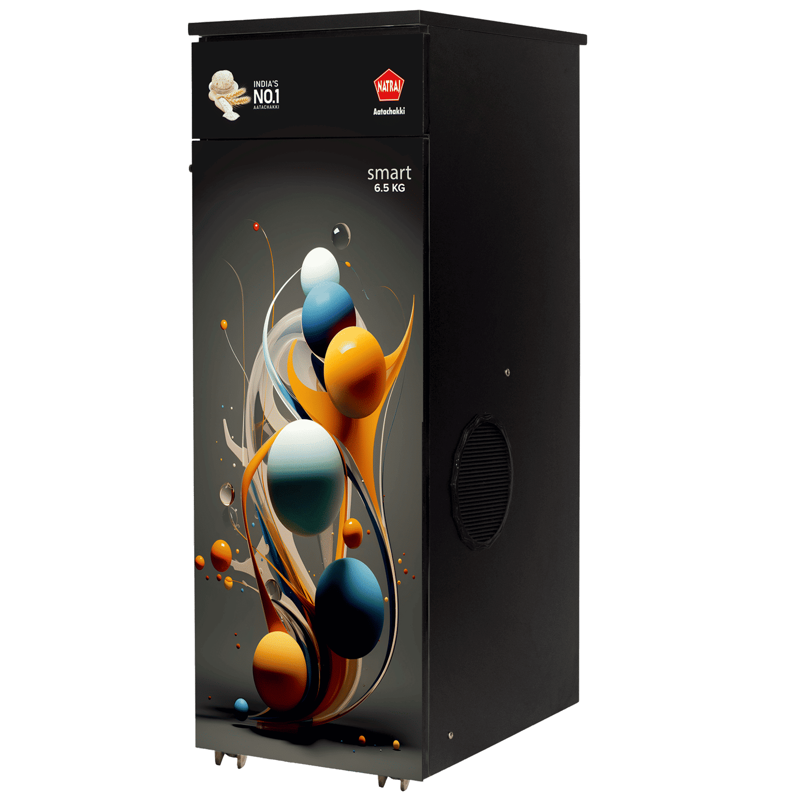 NATRAJ Smart 746 Watts Flour Mill Machine (AC109, Black) NATRAJ Smart 746 Watts Flour Mill Machine (AC109, Black)_4