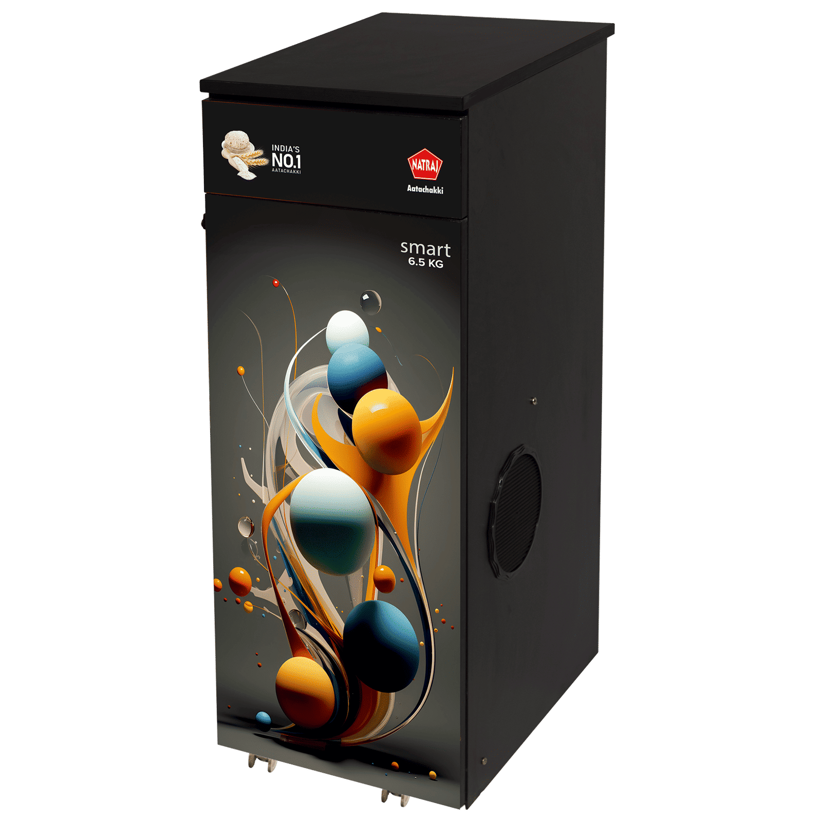 NATRAJ Smart 746 Watts Flour Mill Machine (AC109, Black) NATRAJ Smart 746 Watts Flour Mill Machine (AC109, Black)_5