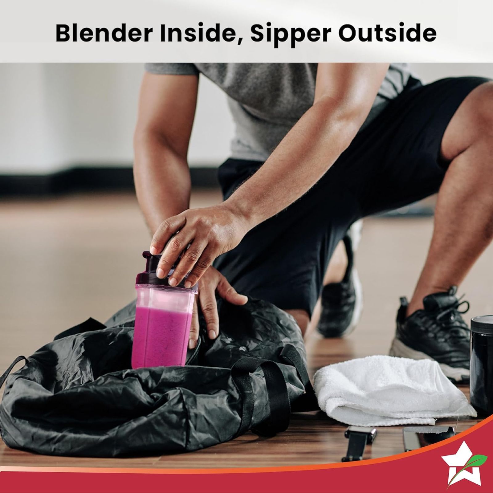 WONDERCHEF Nutri-Blend Go 400 Watt 1 Jar Mixer Grinder Blender (22000 RPM, Crafted for Fitness Enthusiasts, Mint) WONDERCHEF Nutri-Blend Go 400 Watt 1 Jar Mixer Grinder Blender (22000 RPM, Crafted for Fitness Enthusiasts, Mint)_6