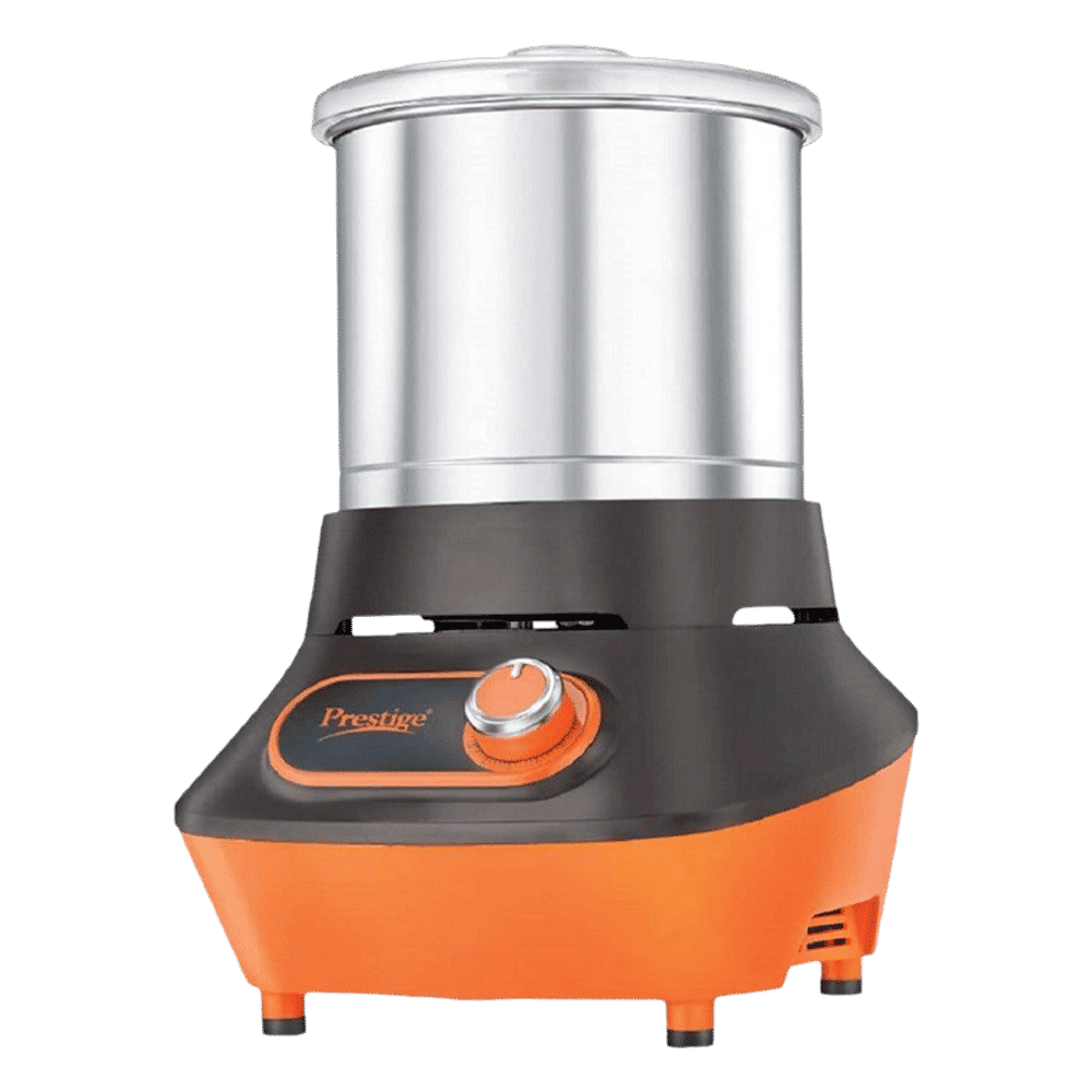Prestige Vertical PVG 2.0 2 Litres 2 Stones Wet Grinder (Heavy Duty Motor, Black & Orange)_1