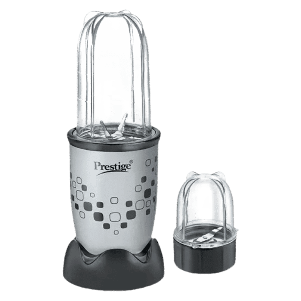 Prestige Nutri-Mix 2.0 350 Watt 2 Jars Mixer Grinder (Dual Safety Inter-Lock System, Black & Grey)_4