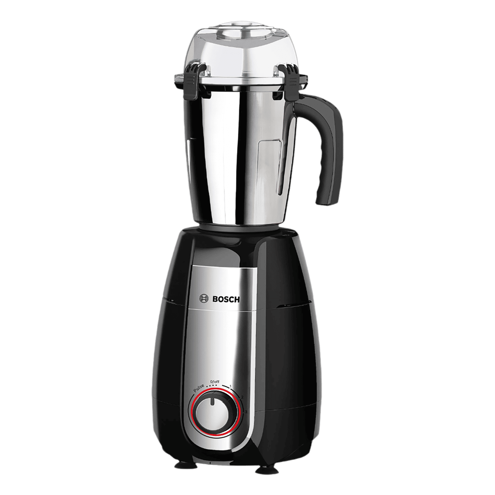BOSCH TrueMixx Pro 1000 Watt 4 Jars Mixer Grinder (24000 RPM, Stone Pounding Technology, Black)_7