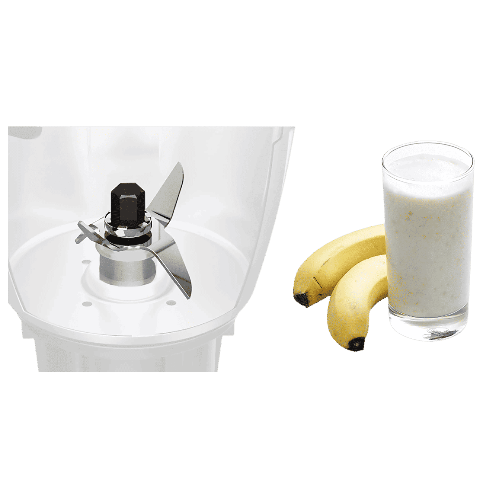 BOSCH TrueMixx Pro 1000 Watt 4 Jars Mixer Grinder (24000 RPM, Stone Pounding Technology, Black)_12