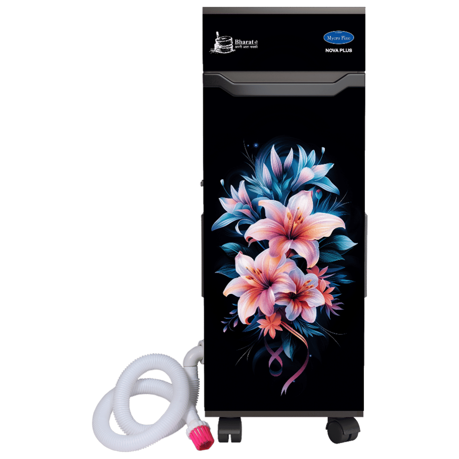 Mycro Fine NOVAPLUS 750 Watts 6.5 Kg Flour Mill Machine (Aircooled Filter, LMFA0514, Floral)_1