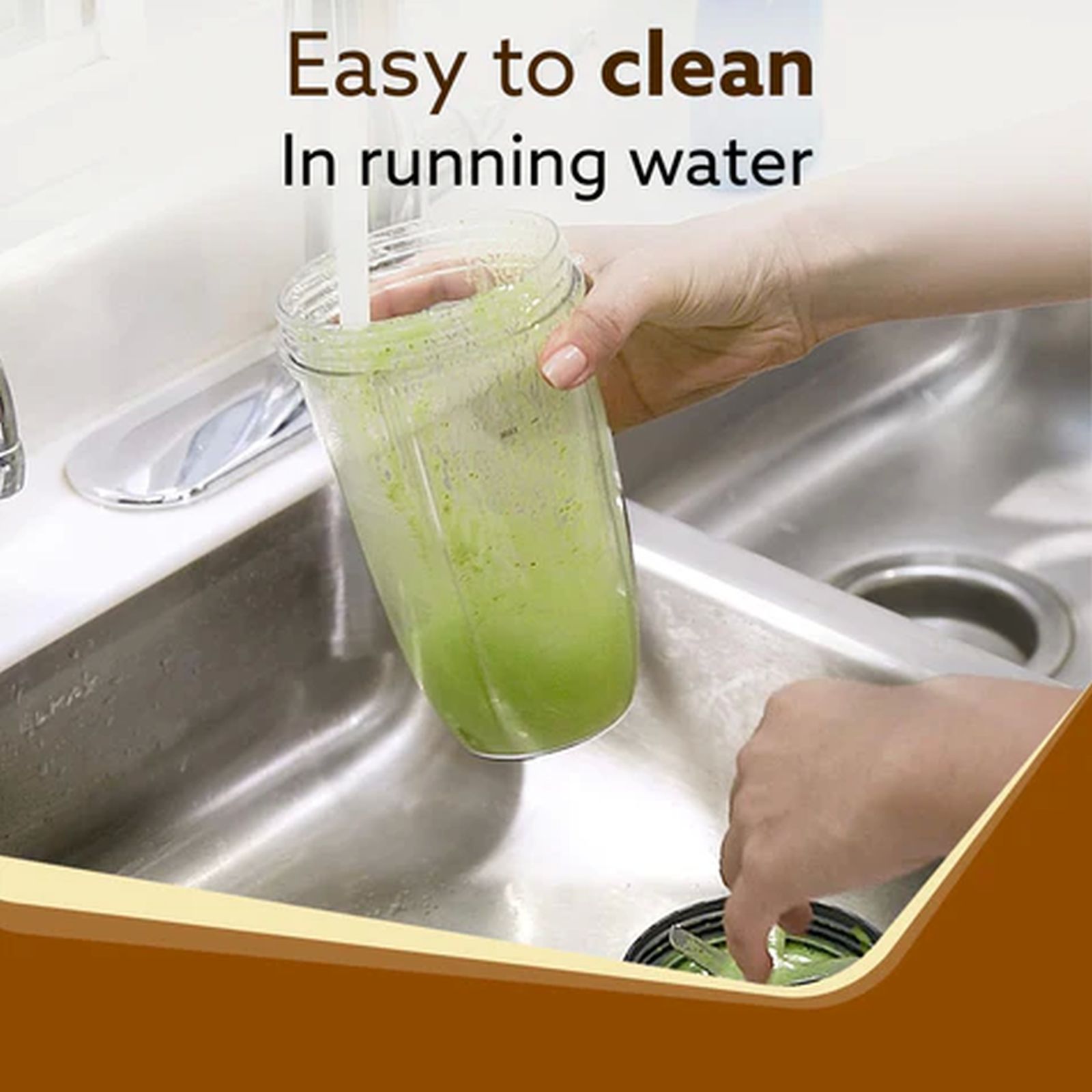 AGARO Regal 400 Watt 3 Jars Mixer Grinder, Juicer Blender (Safety Interlock Mechanism, Red)_8