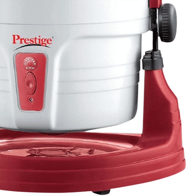 Prestige PWG 01 2 Litres Wet Grinder with Coconut Scrapper & Atta Kneader (Tilting Drum, White and Red)_4