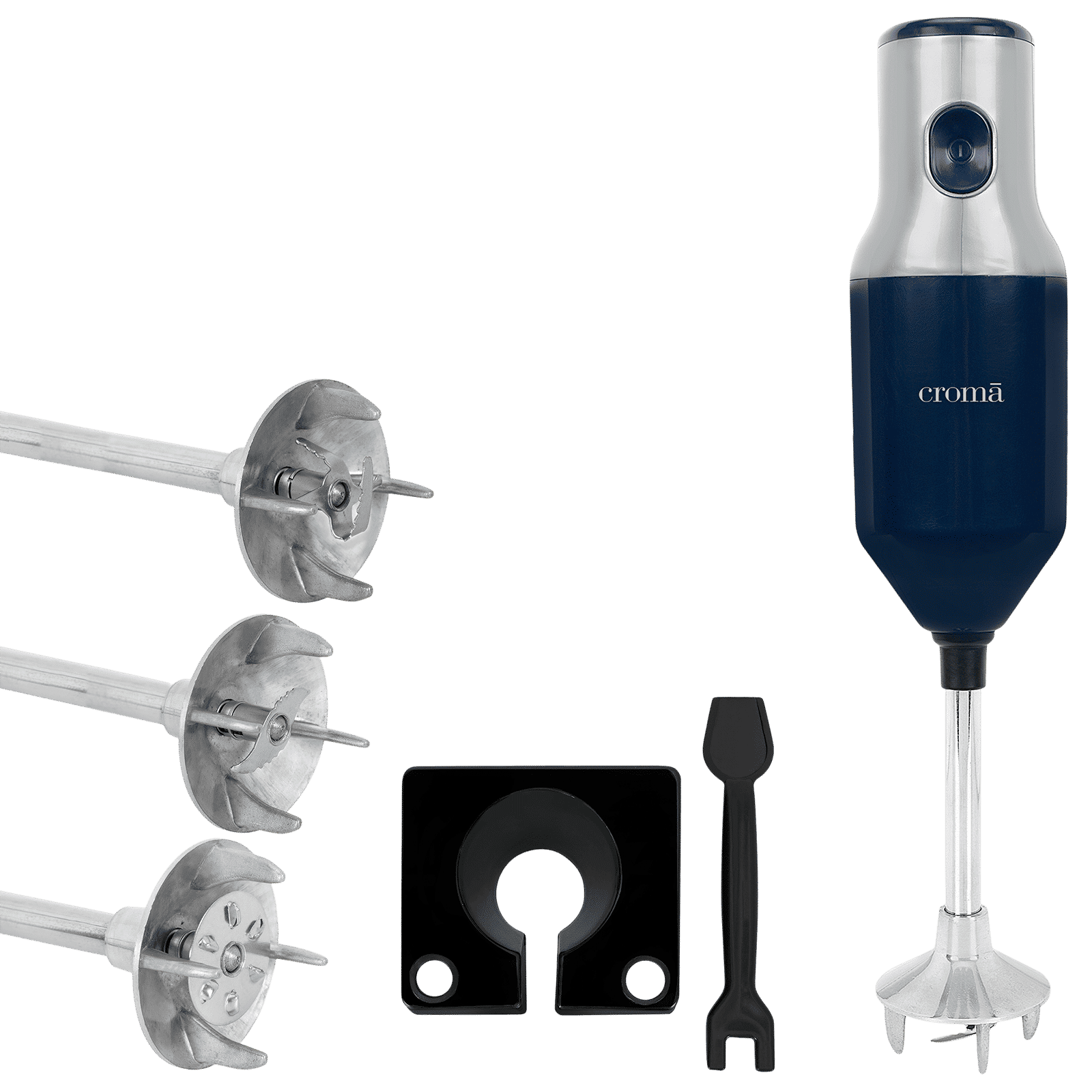 Croma 250 Watt Hand Blender with 3 Attachments (Black)_5