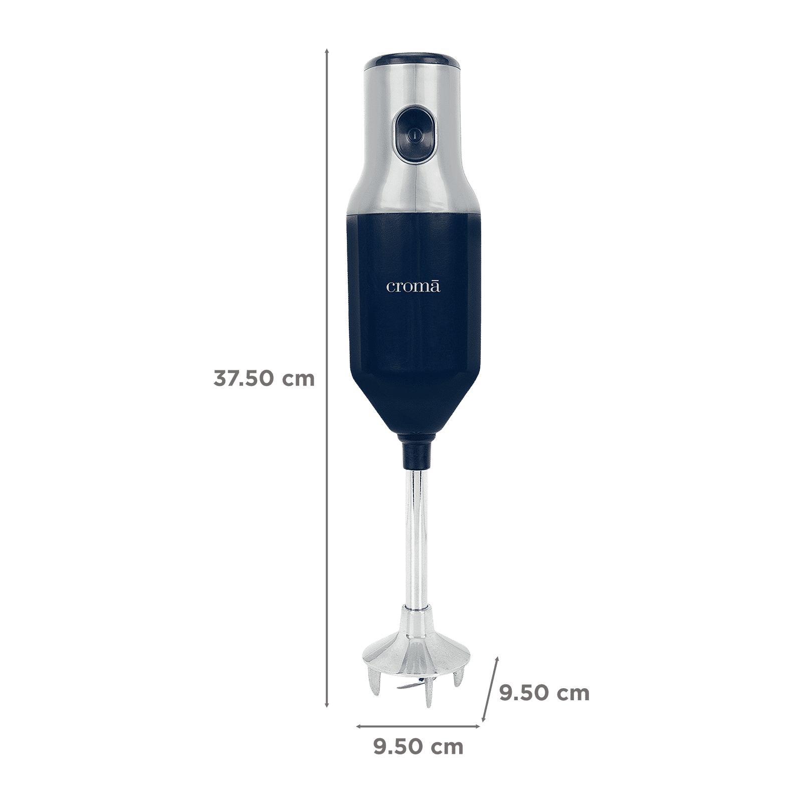Croma 250 Watt Hand Blender with 3 Attachments (Black)_2