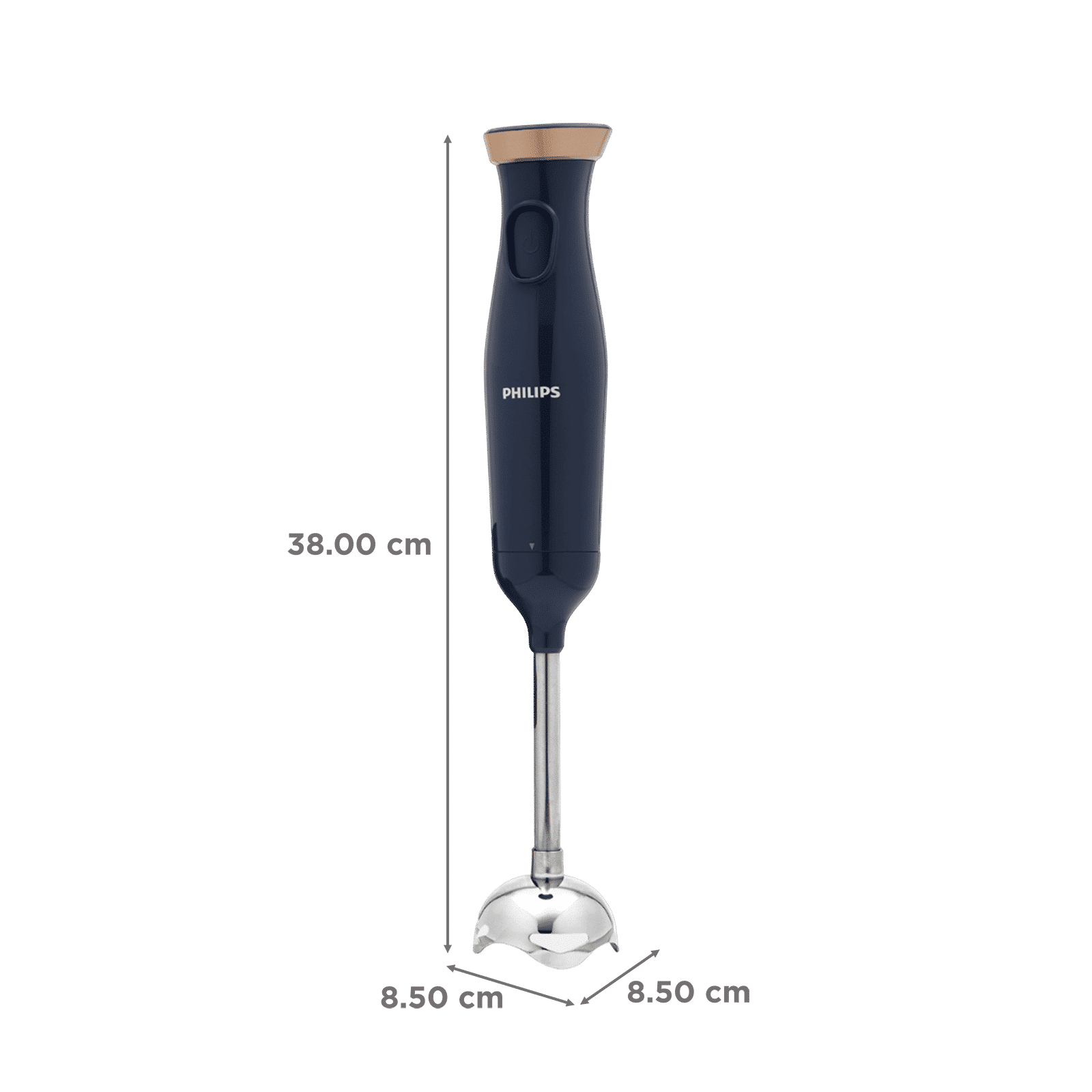 PHILIPS HL1682/00 300 Watt Hand Blender (SmartFlow Technology, Grey)_2