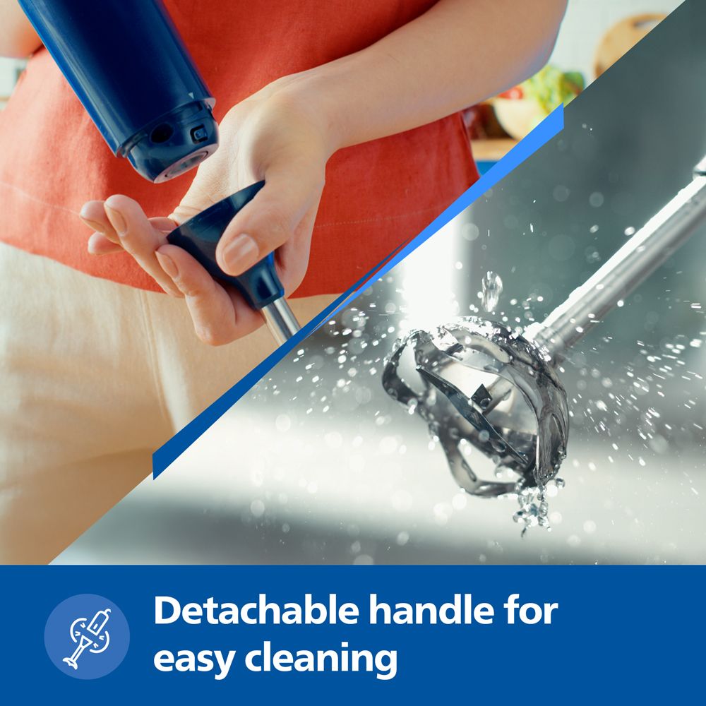 PHILIPS HL1683/00 300 Watt Hand Blender (SmartFlow Technology, Blue)_6