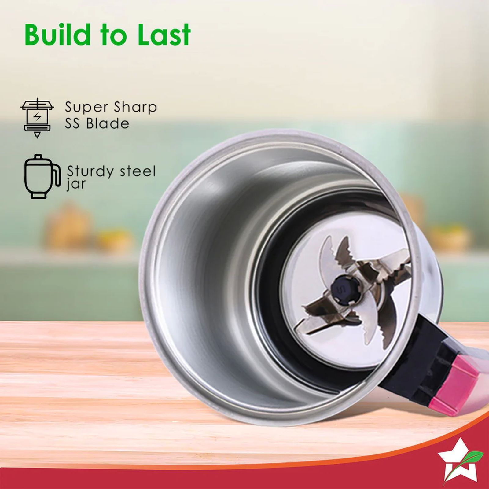 WONDERCHEF Select 750 Watt 4 Jars Mixer Grinder (18000 RPM, Overload Protection, Black Maroon) WONDERCHEF Select 750 Watt 4 Jars Mixer Grinder (18000 RPM, Overload Protection, Black Maroon)_7