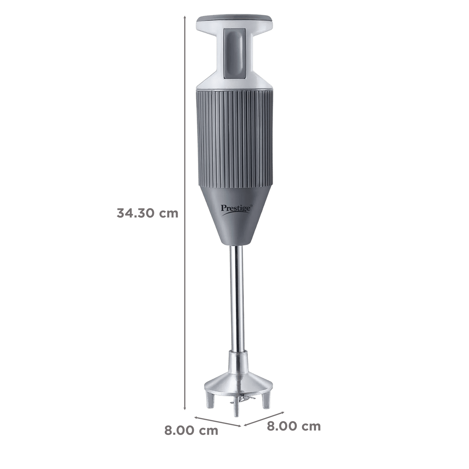 Prestige BlendX 250 Watt Hand Blender with 3 Attachments (Low Noise Operation, Grey)_3